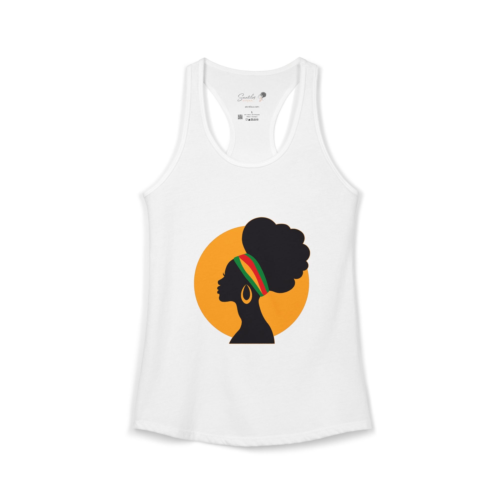 "Golden Goddess" Women's Ideal Racerback Tank