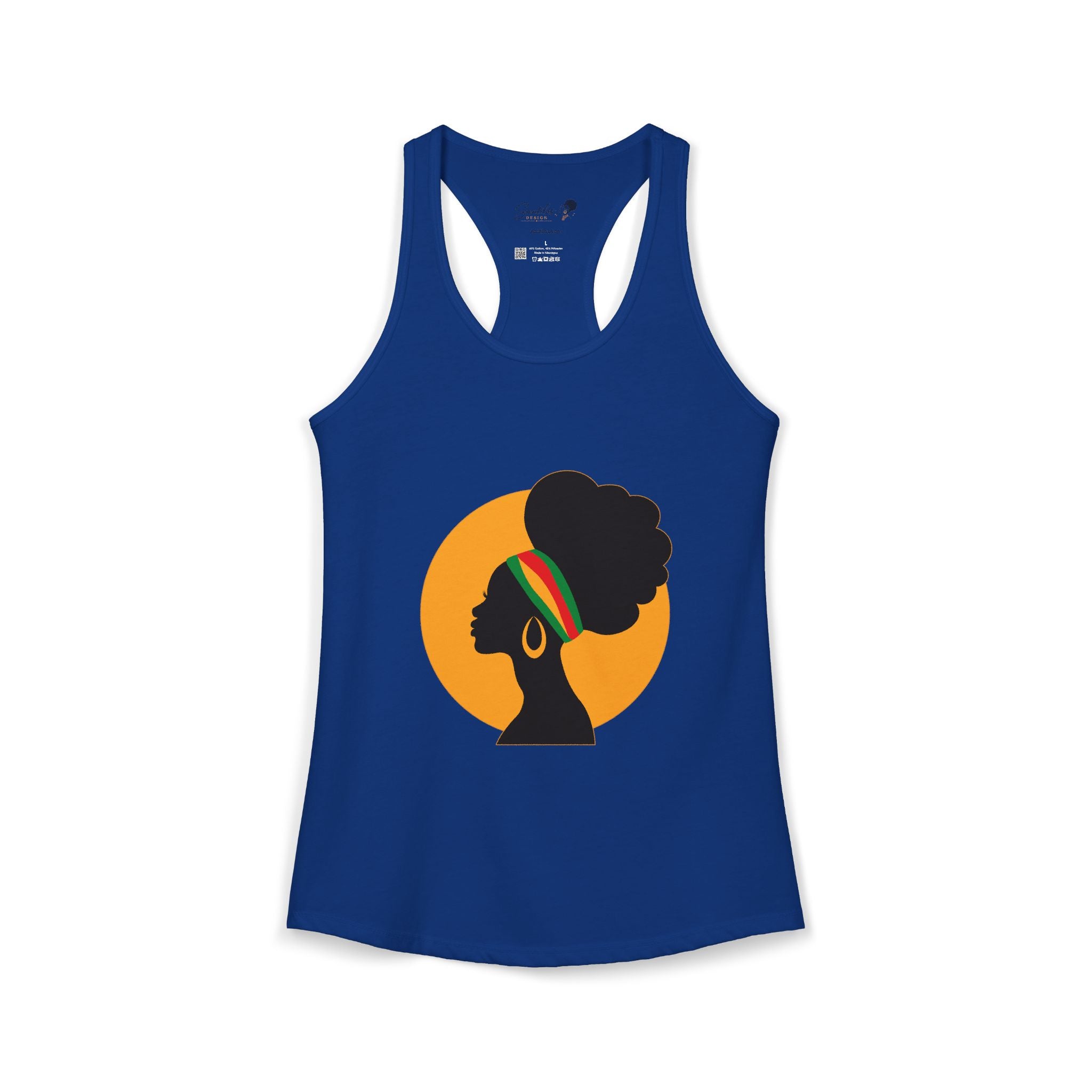 "Golden Goddess" Women's Ideal Racerback Tank