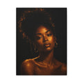 Golden Serenity — Matte Stretched Wall Art
