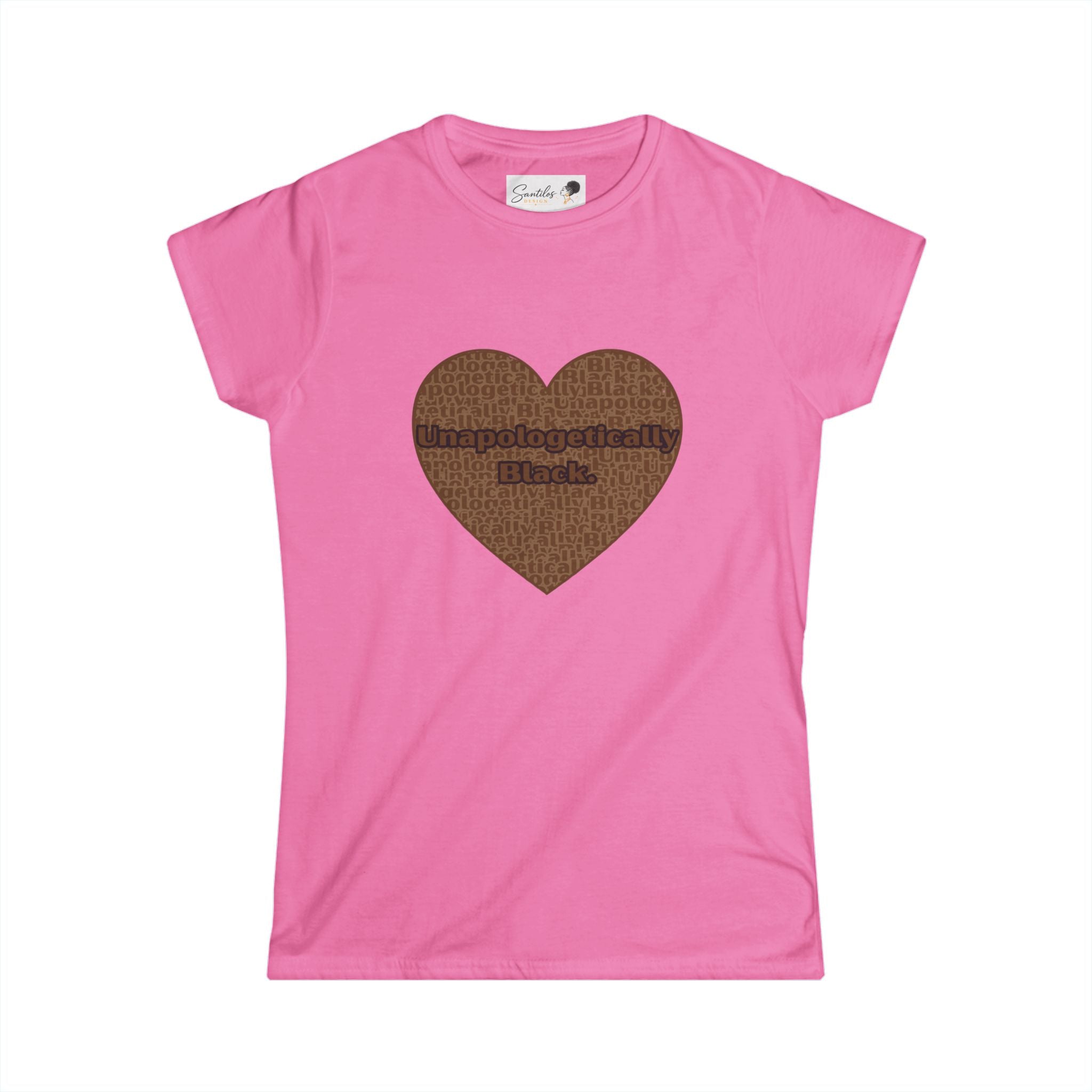 Unapogetically Black - Women's Empowerment Round Neck Tee