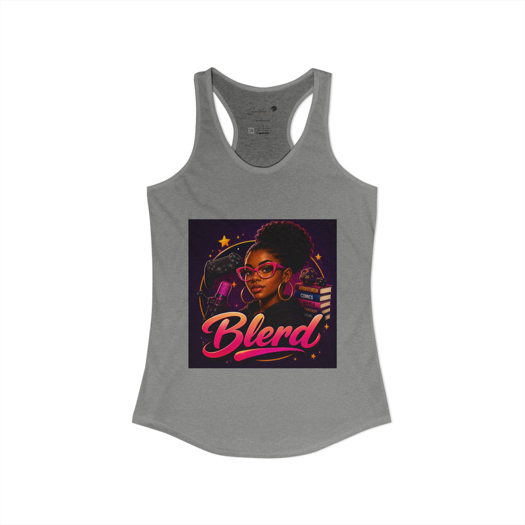 "Blerd" Women's Ideal Racerback Tank