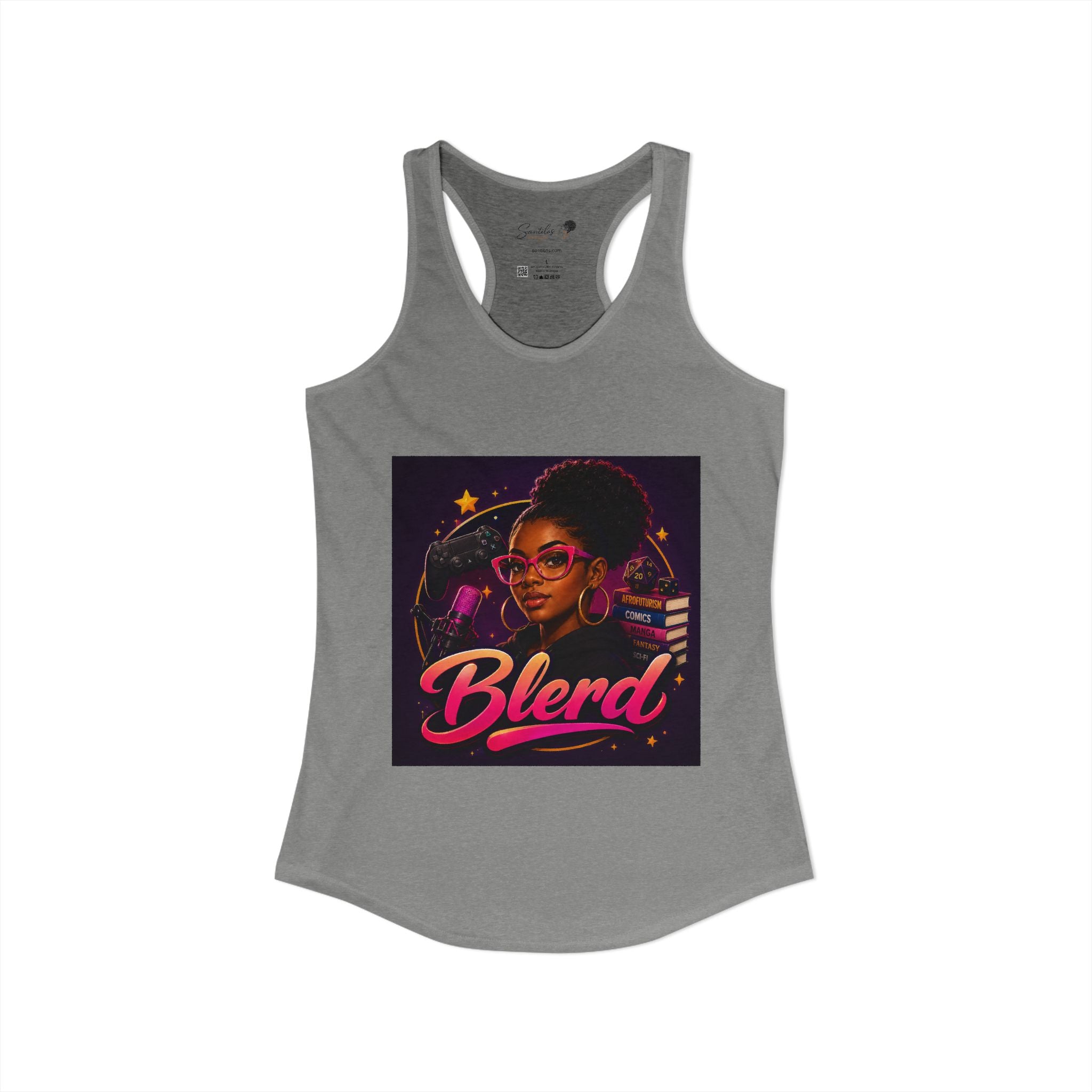 "Blerd" Women's Ideal Racerback Tank