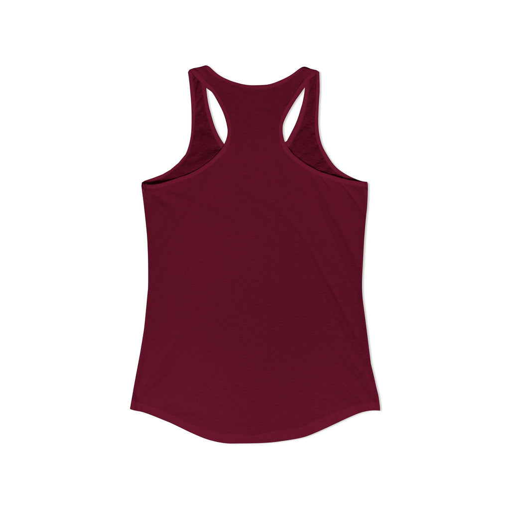 "Unbothered" Women's Ideal Racerback Tank