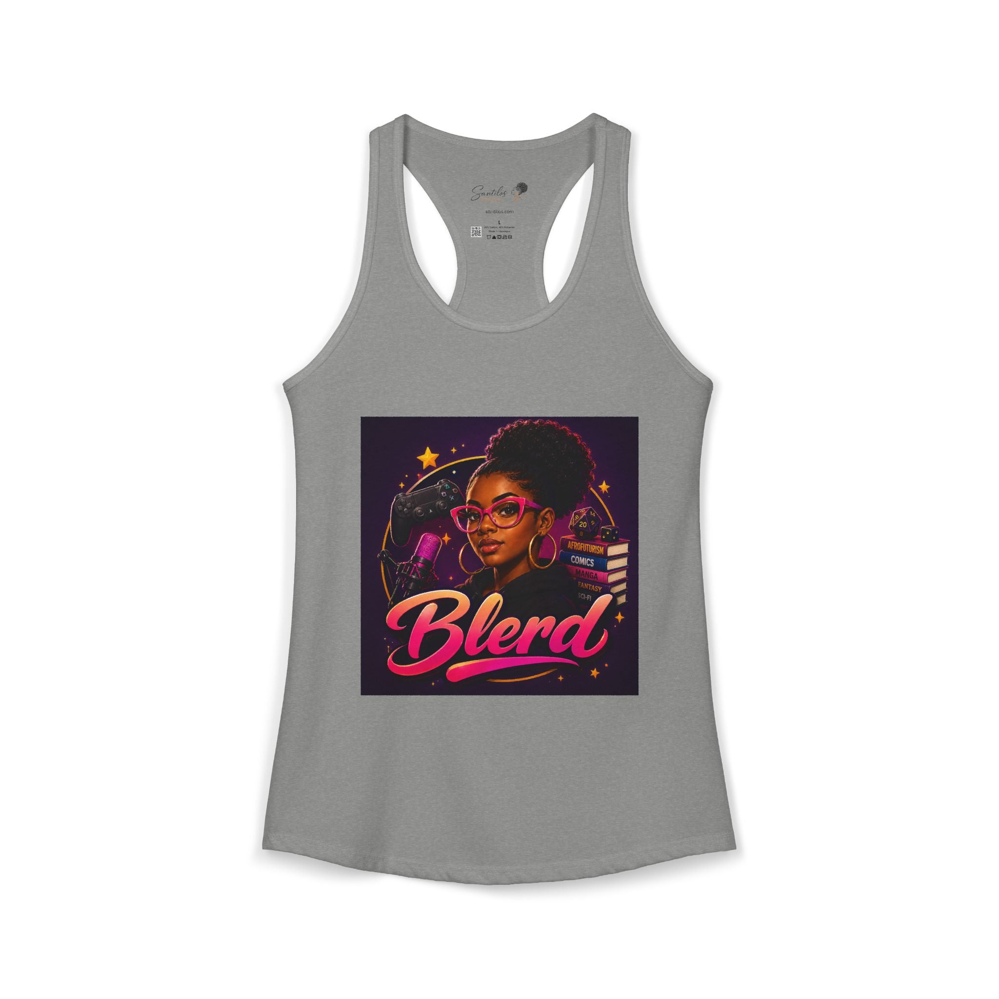 "Blerd" Women's Ideal Racerback Tank