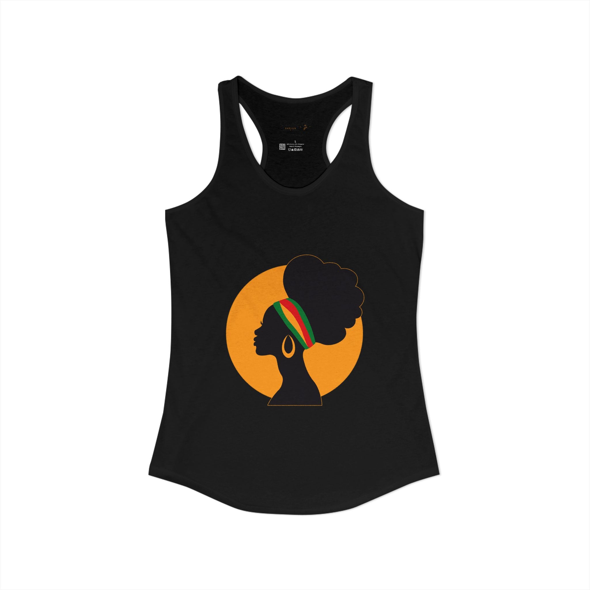 "Golden Goddess" Women's Ideal Racerback Tank