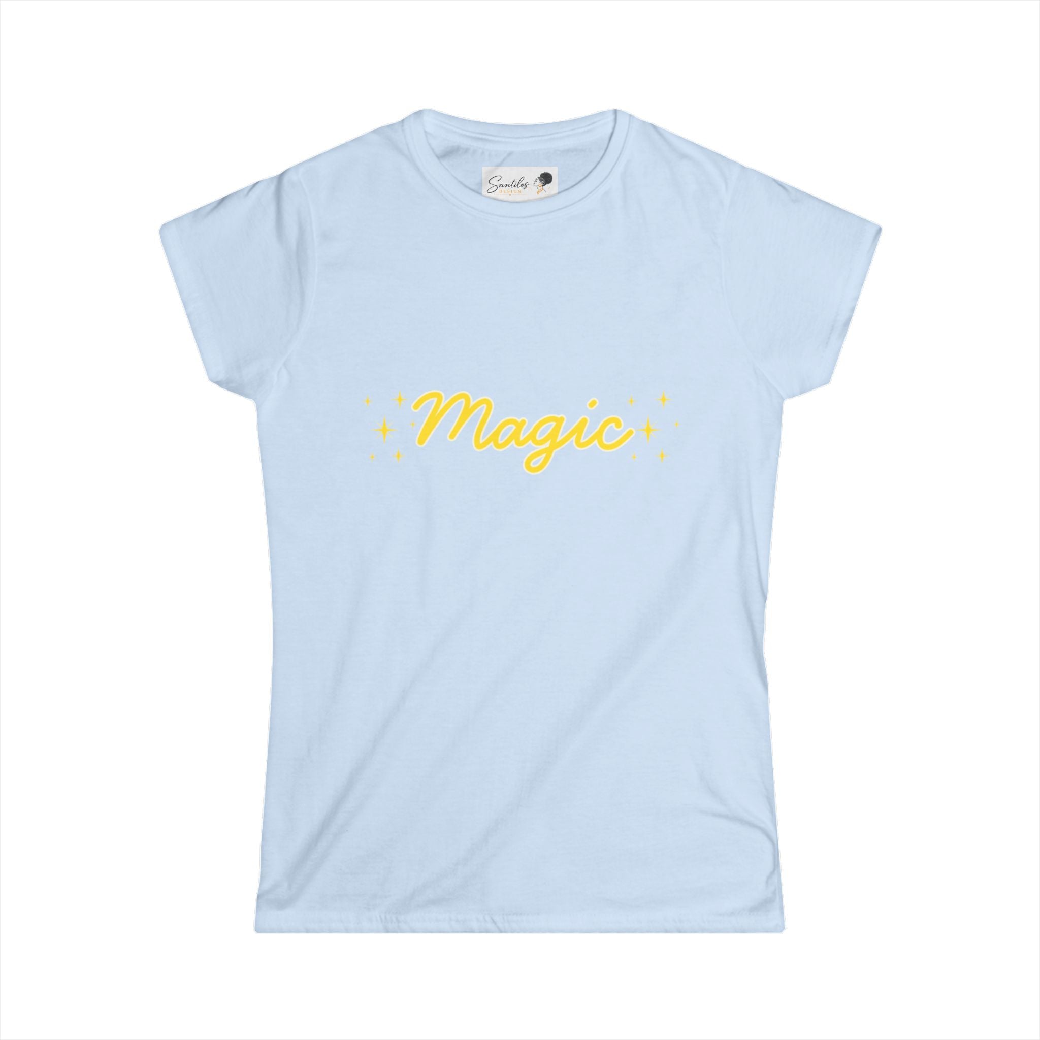 "Magic" — Women's Round Neck Graphic T-Shirt