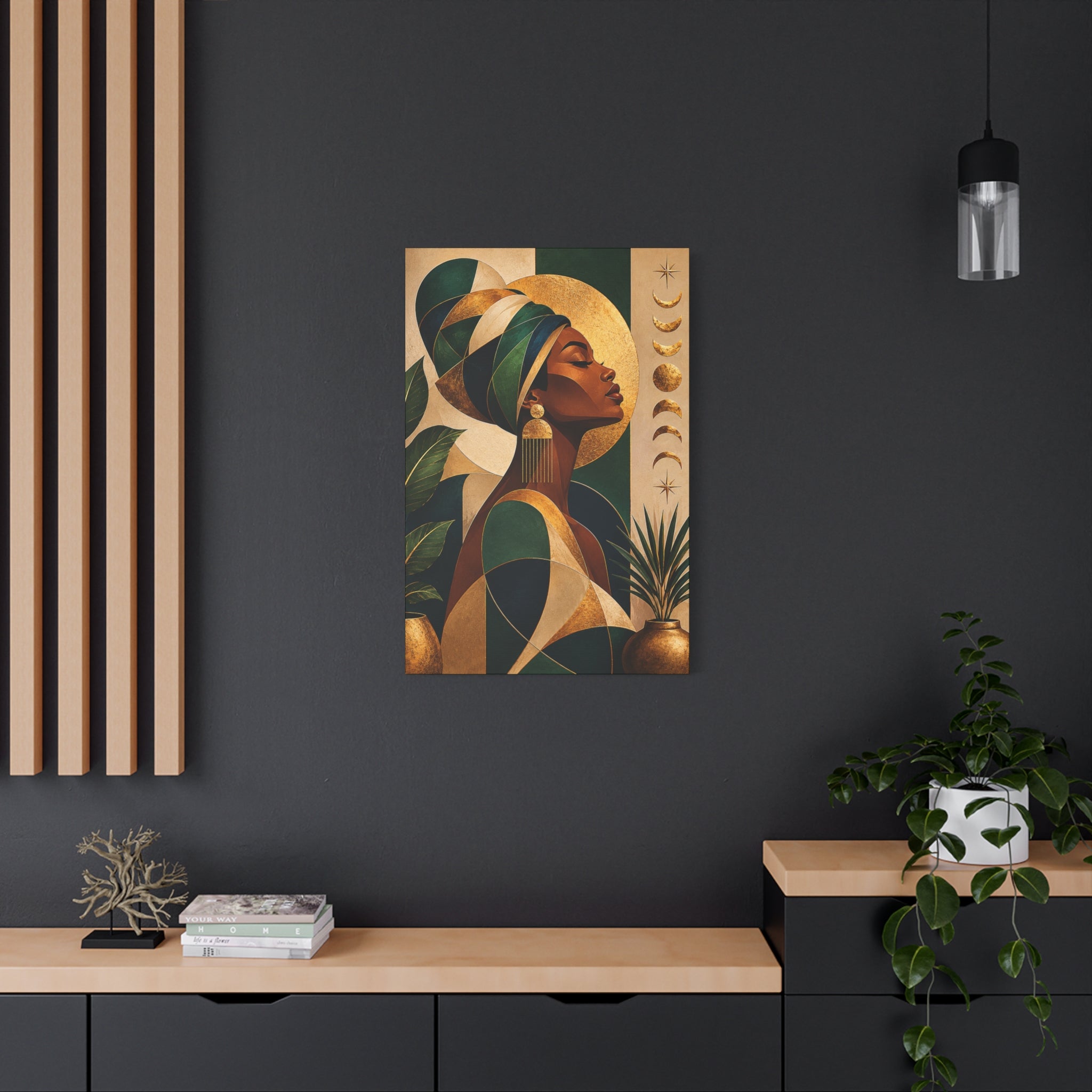 Divine Balance — Matte Stretched Wall Art
