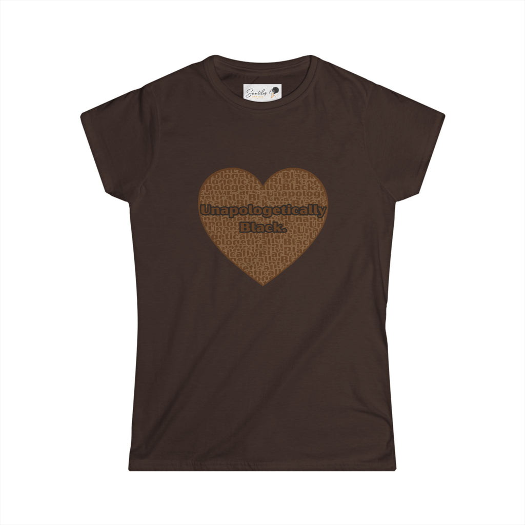 Unapogetically Black - Women's Empowerment Round Neck Tee