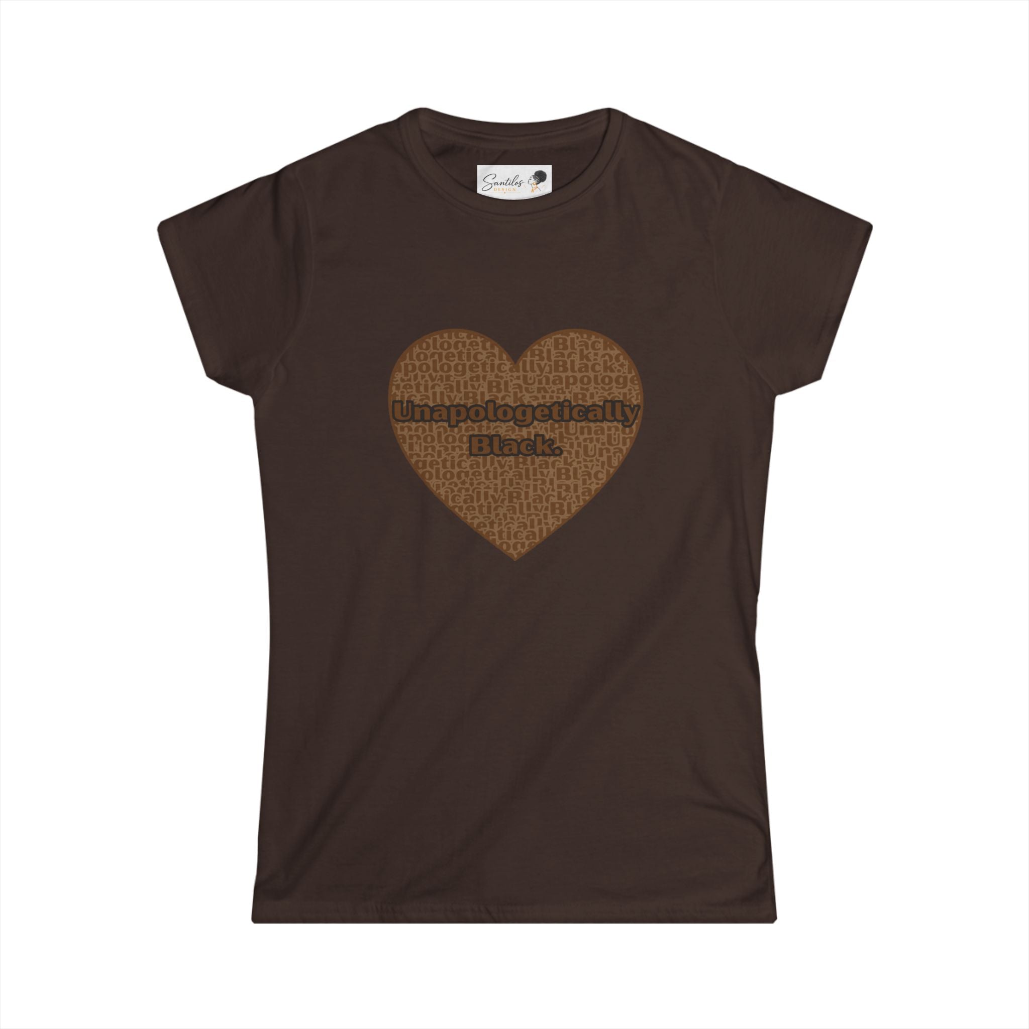 Unapogetically Black - Women's Empowerment Round Neck Tee