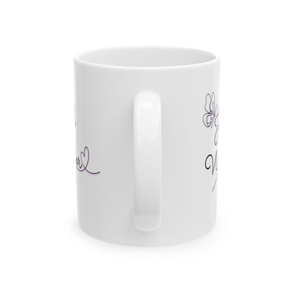 "Joyful Warrior" Ceramic Mug — Coffee Mug (11oz)