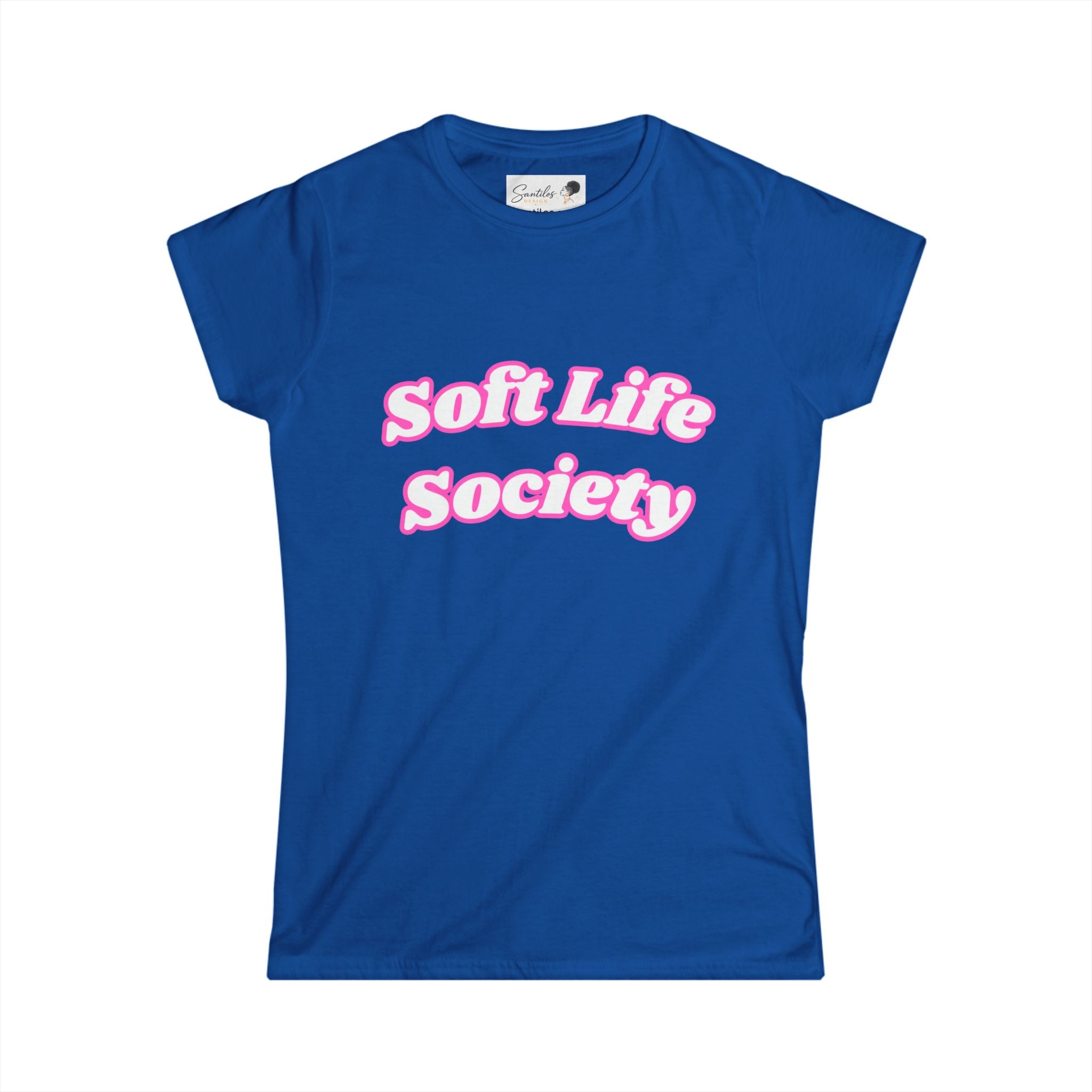 The Soft Life Society Tee - Women's Round Neck Graphic Tee