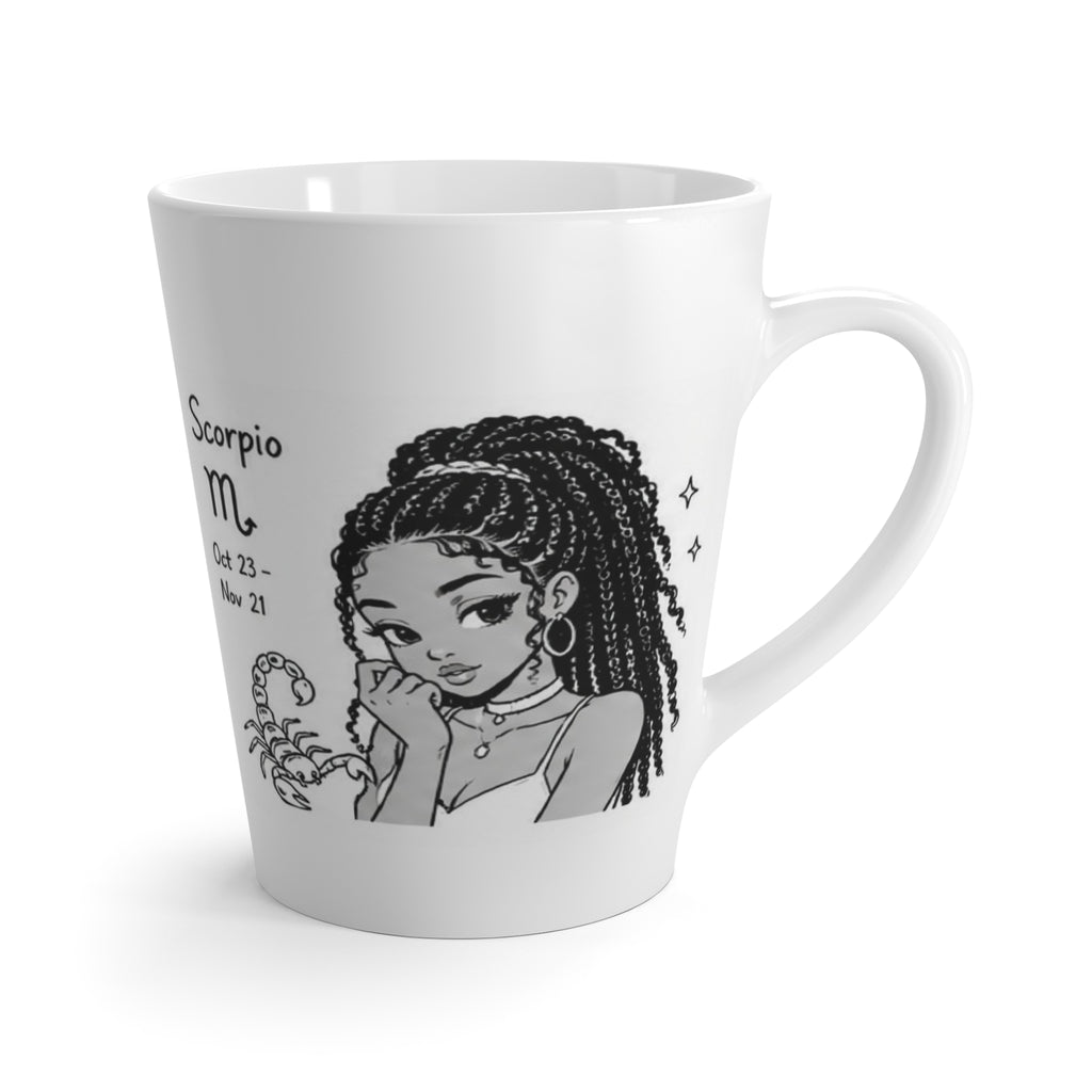Scorpio Zodiac Latte Mug