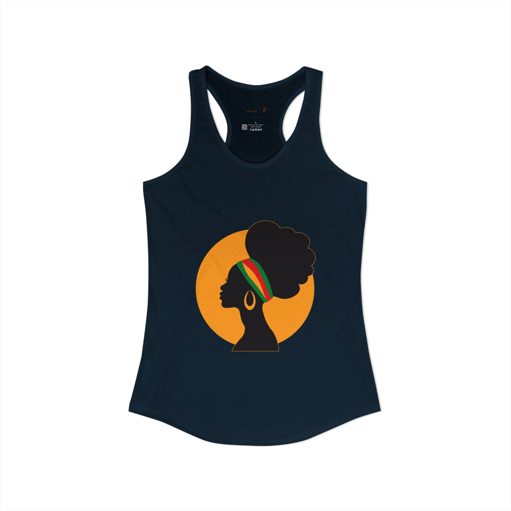 "Golden Goddess" Women's Ideal Racerback Tank