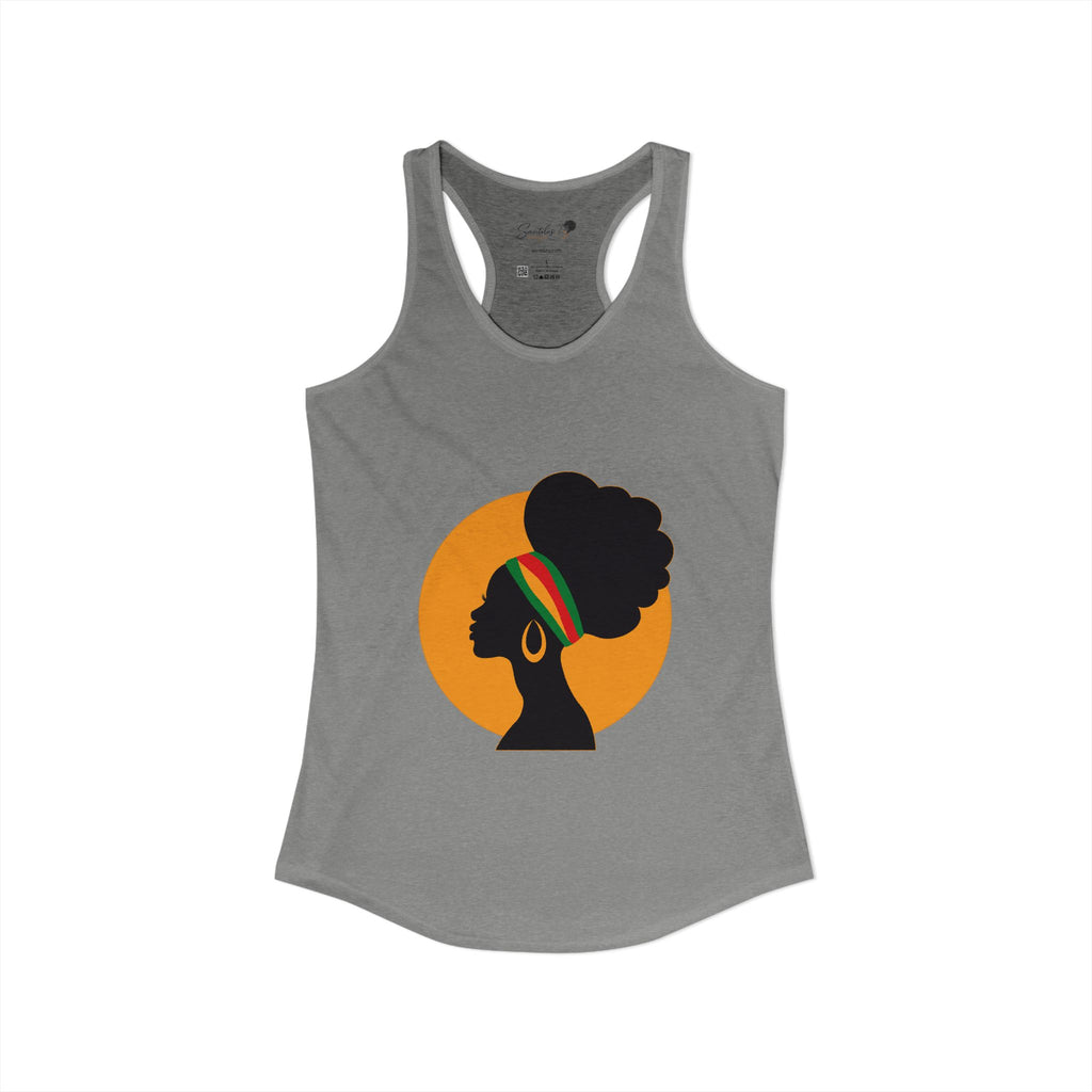 "Golden Goddess" Women's Ideal Racerback Tank