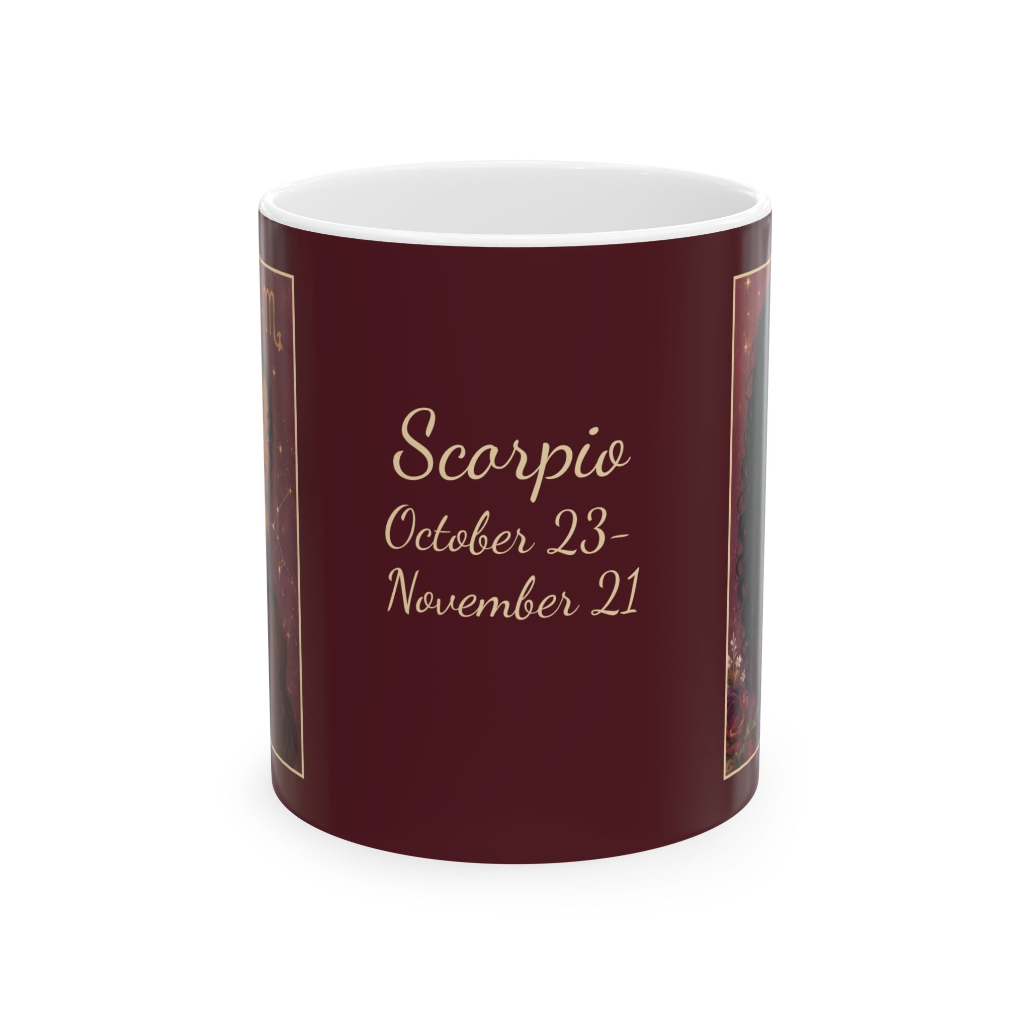 Scorpio Zodiac Sign Ceramic Mug — Coffee Mug (11oz)