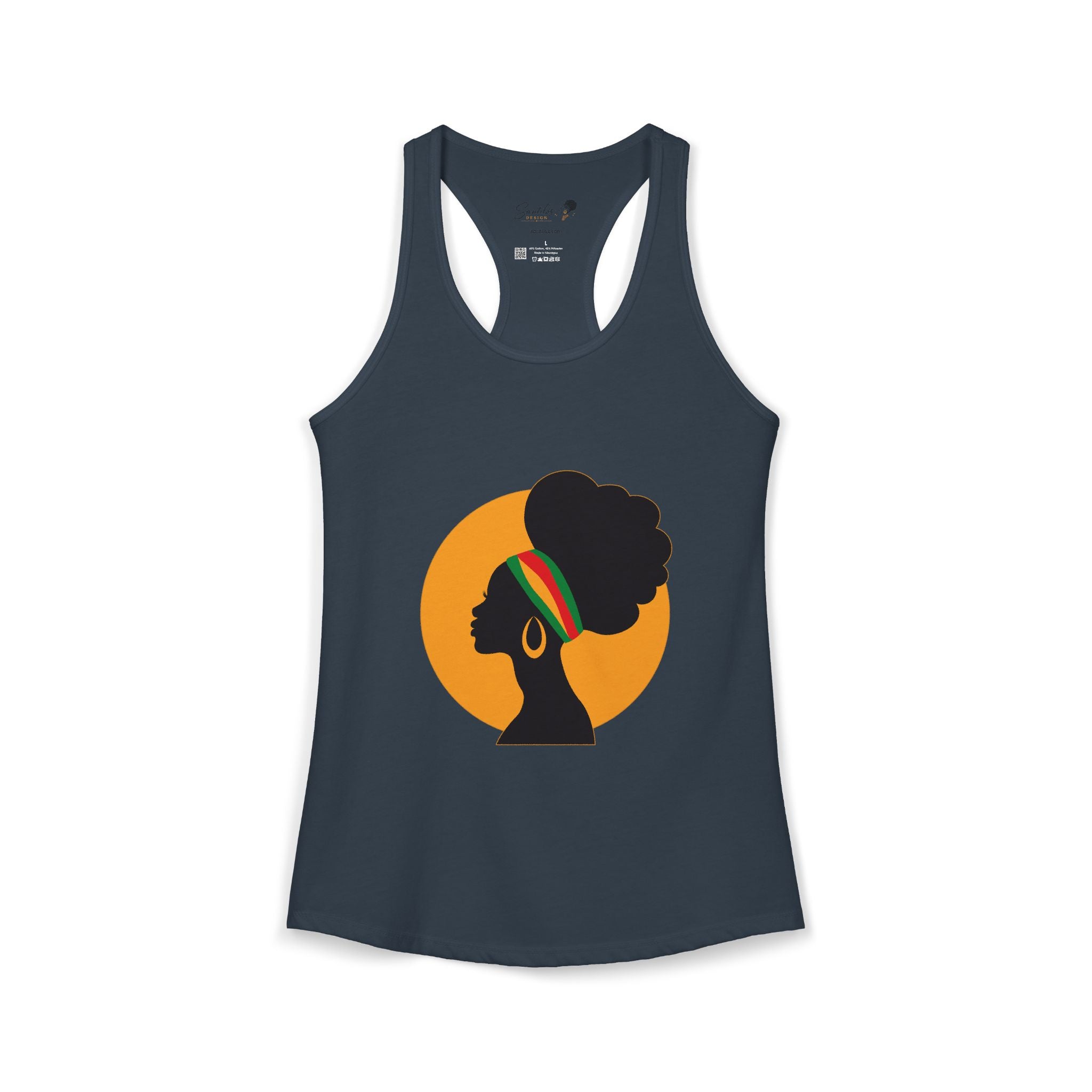 "Golden Goddess" Women's Ideal Racerback Tank