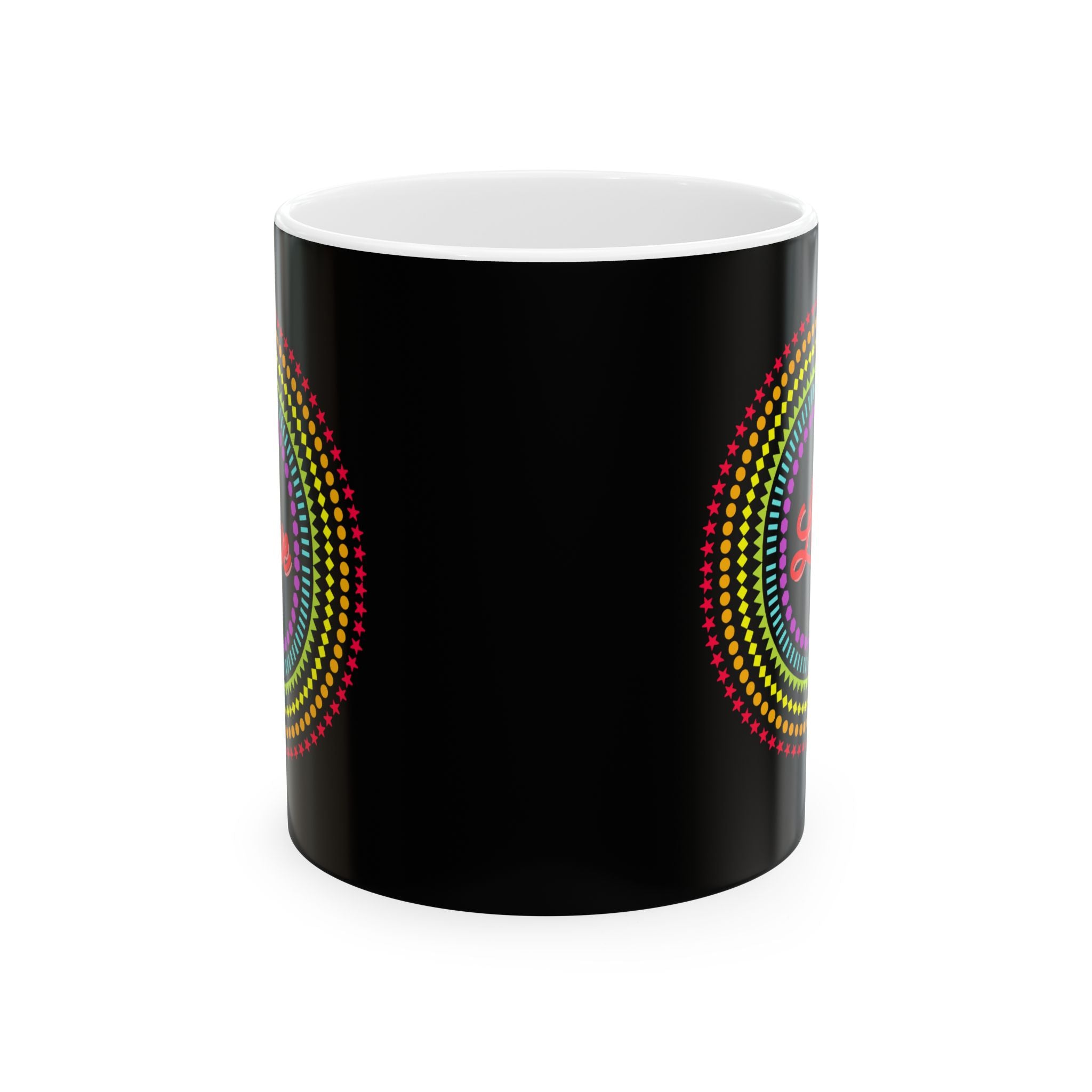 "Love" Ceramic Mug — Coffee Mug (11oz)