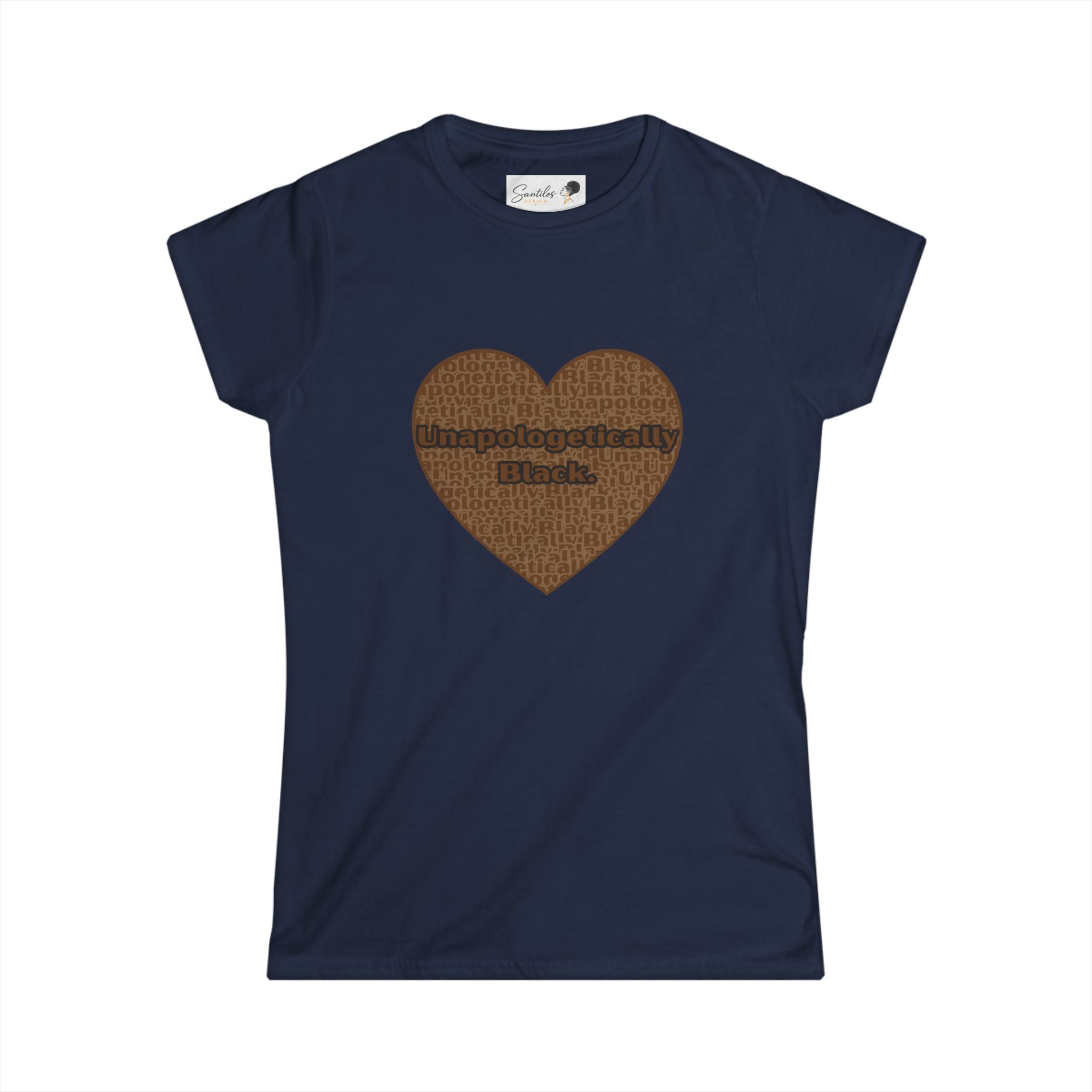 Unapogetically Black - Women's Empowerment Round Neck Tee