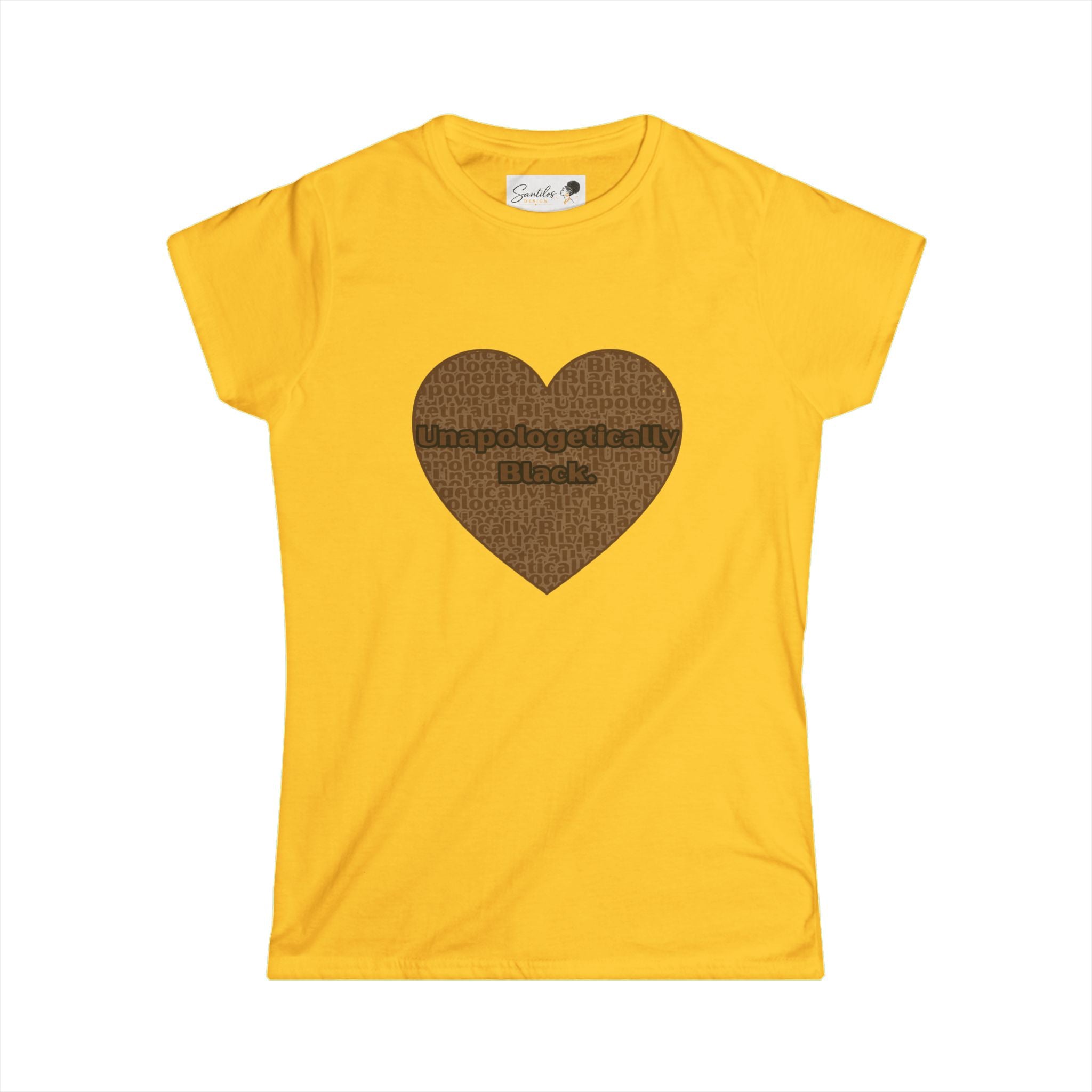 Unapogetically Black - Women's Empowerment Round Neck Tee