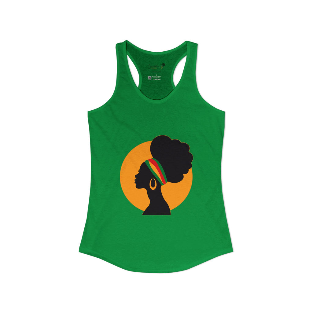 "Golden Goddess" Women's Ideal Racerback Tank