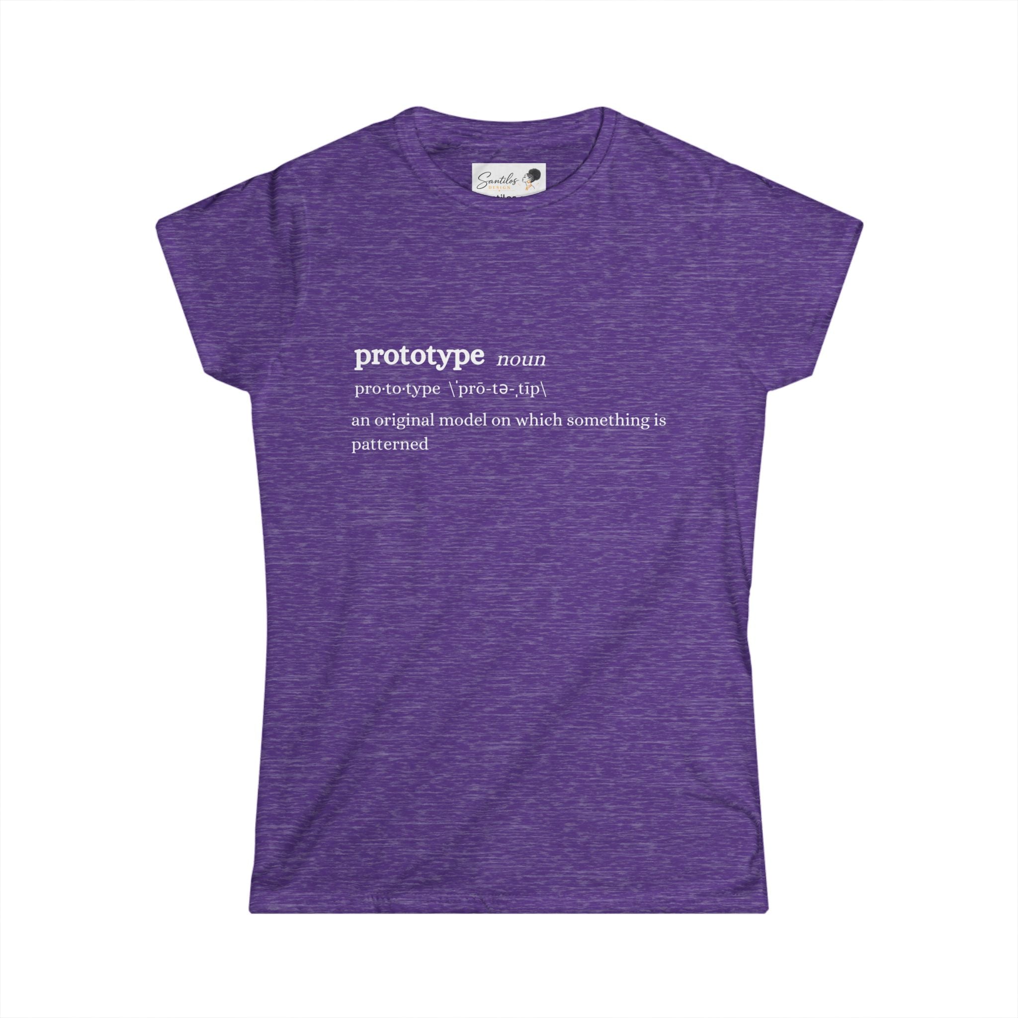 Prototype Definition - Women's Round Neck Graphic Tee