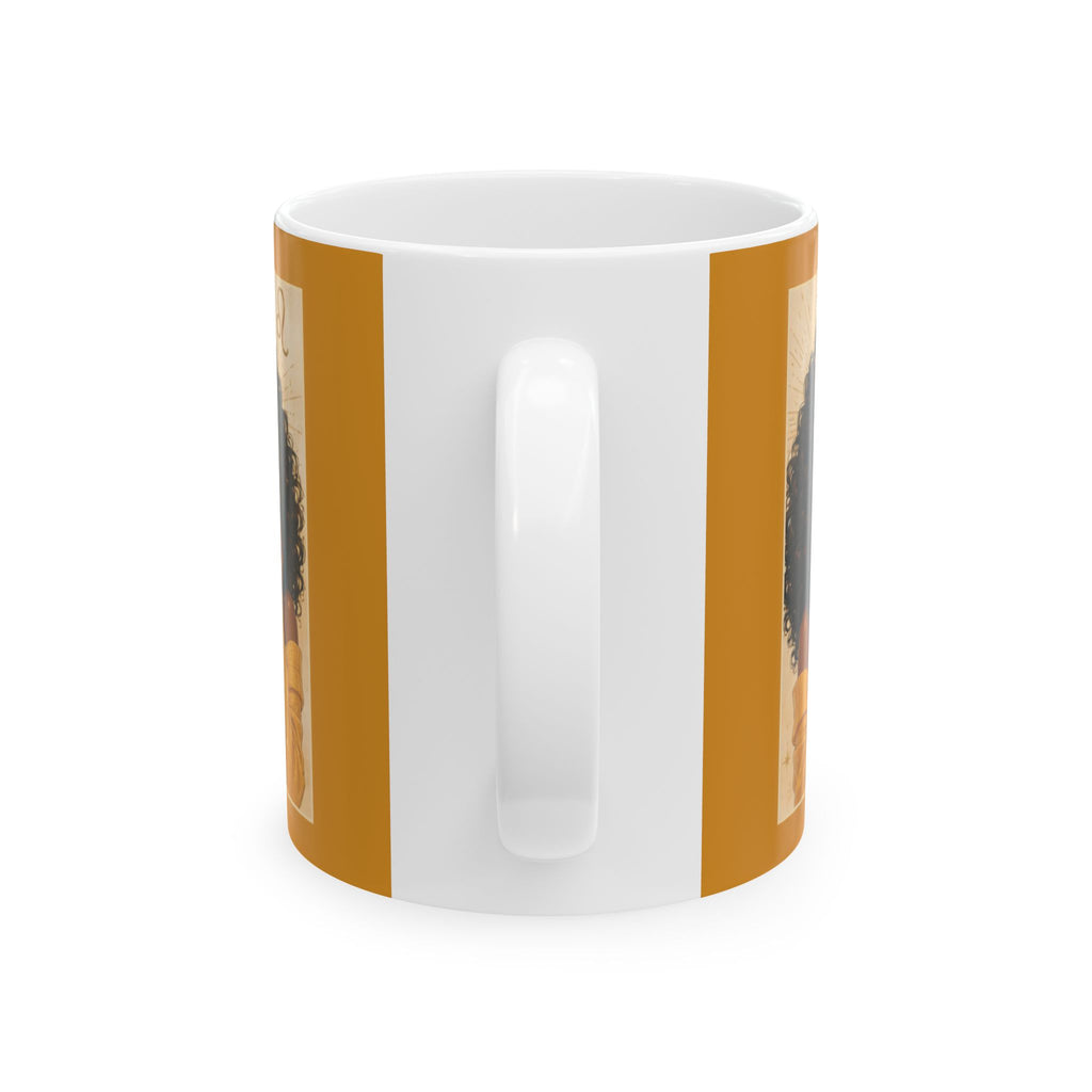 Leo Zodiac Sign Ceramic Mug — Coffee Mug (11oz)