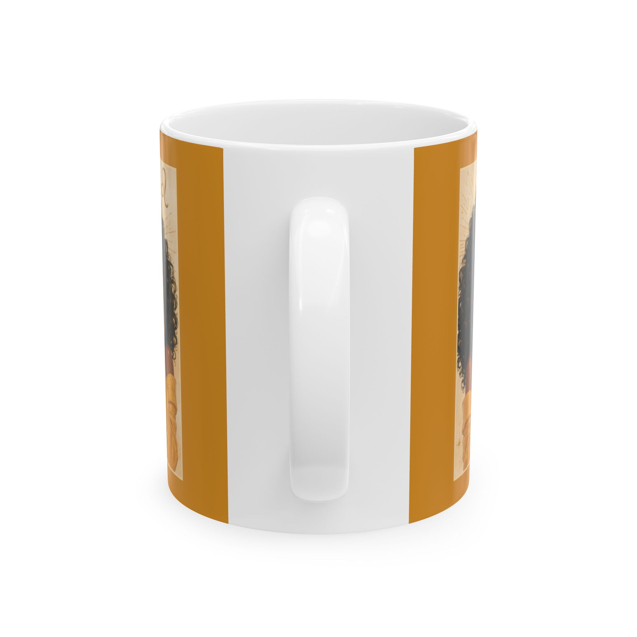 Leo Zodiac Sign Ceramic Mug — Coffee Mug (11oz)