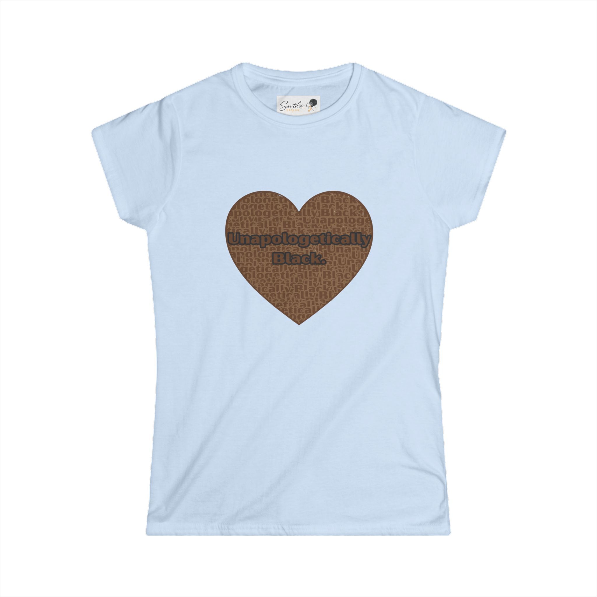Unapogetically Black - Women's Empowerment Round Neck Tee