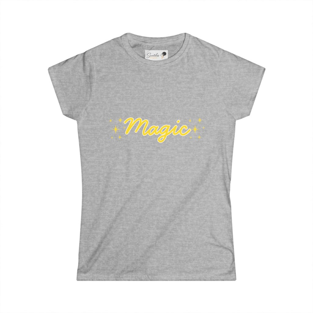 "Magic" — Women's Round Neck Graphic T-Shirt