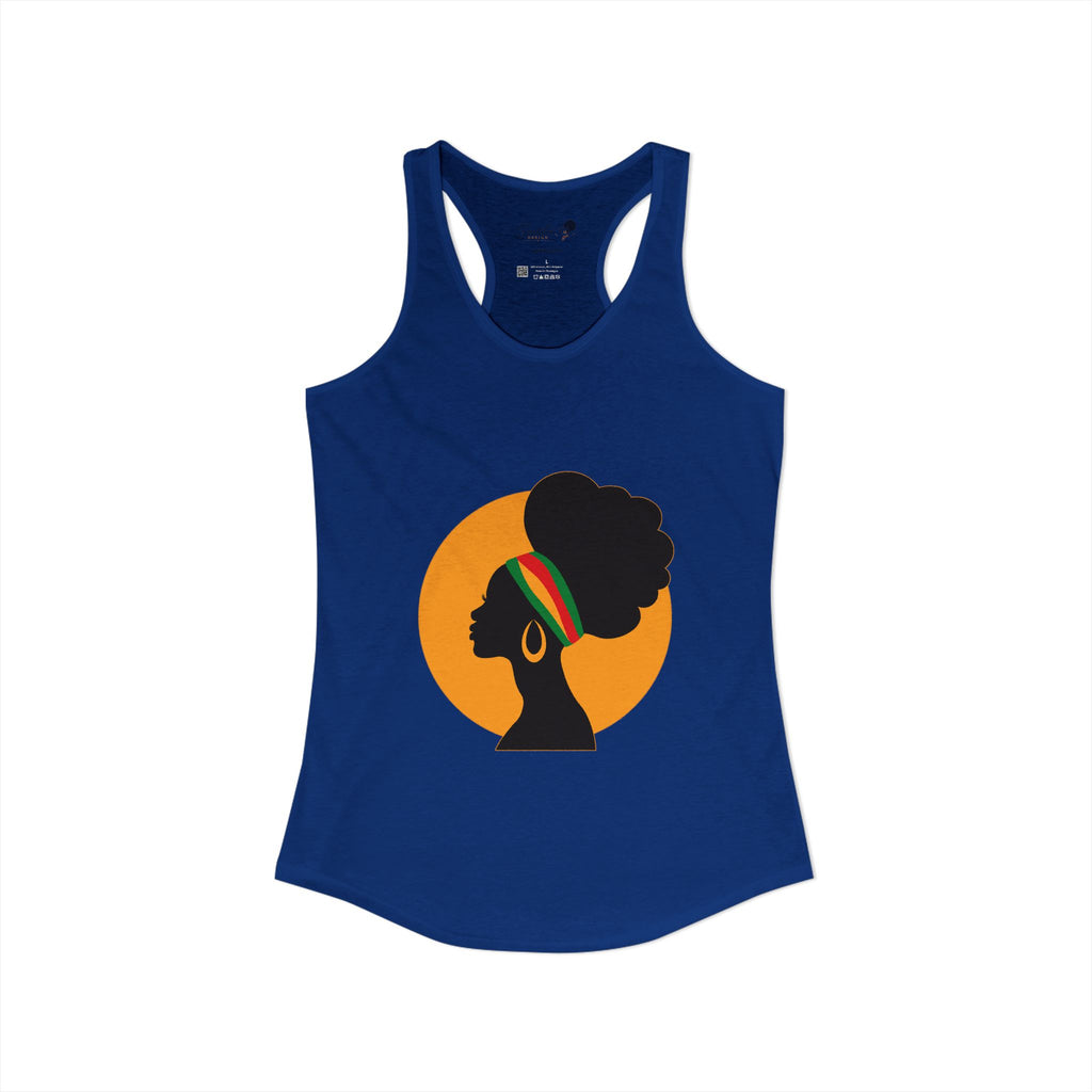 "Golden Goddess" Women's Ideal Racerback Tank