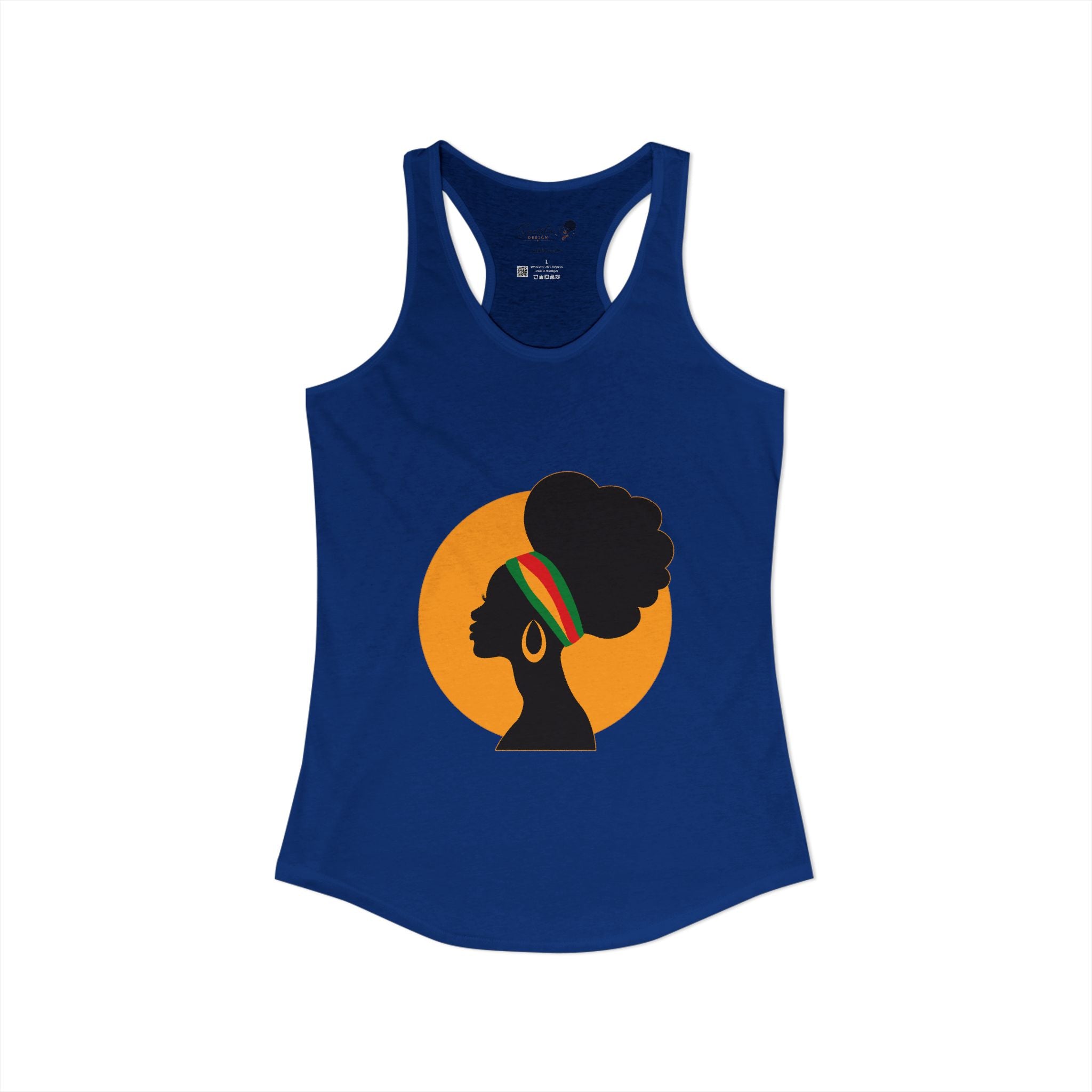 "Golden Goddess" Women's Ideal Racerback Tank