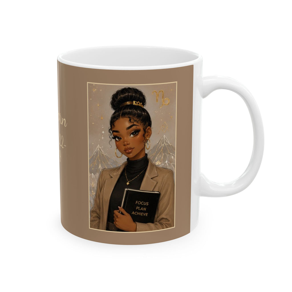 Capricorn Zodiac Sign Ceramic Mug — Coffee Mug (11oz)