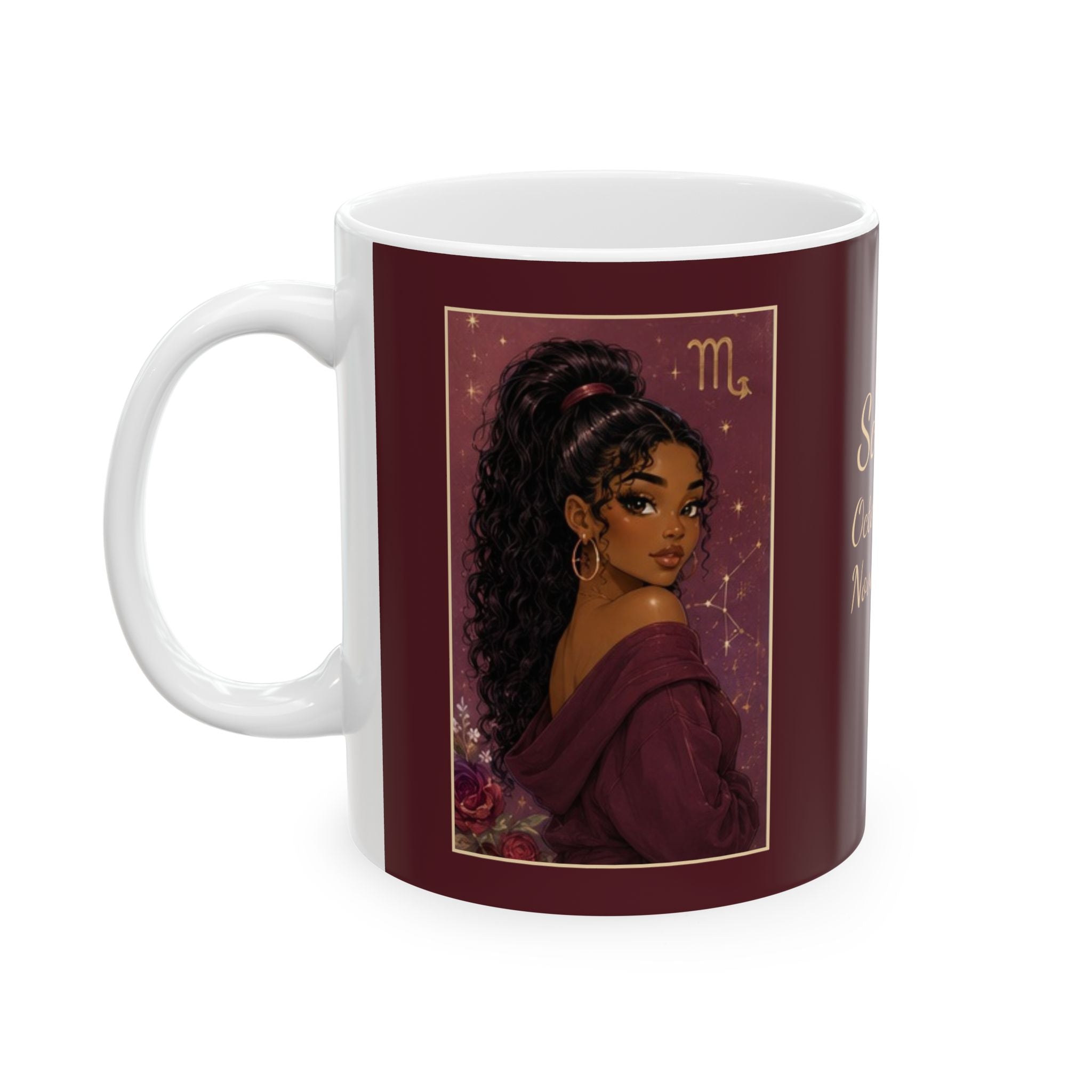 Scorpio Zodiac Sign Ceramic Mug — Coffee Mug (11oz)