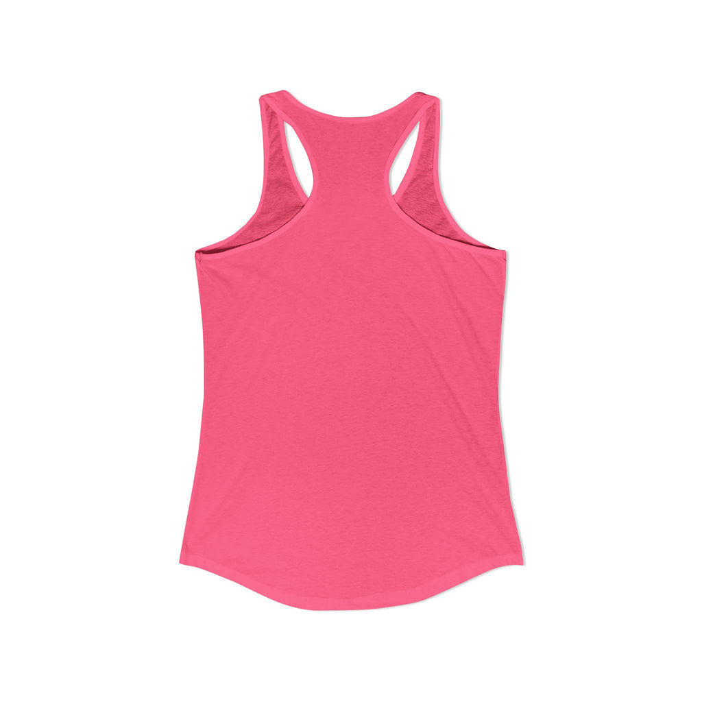 "Joyful Warrior" Women's Ideal Racerback Tank