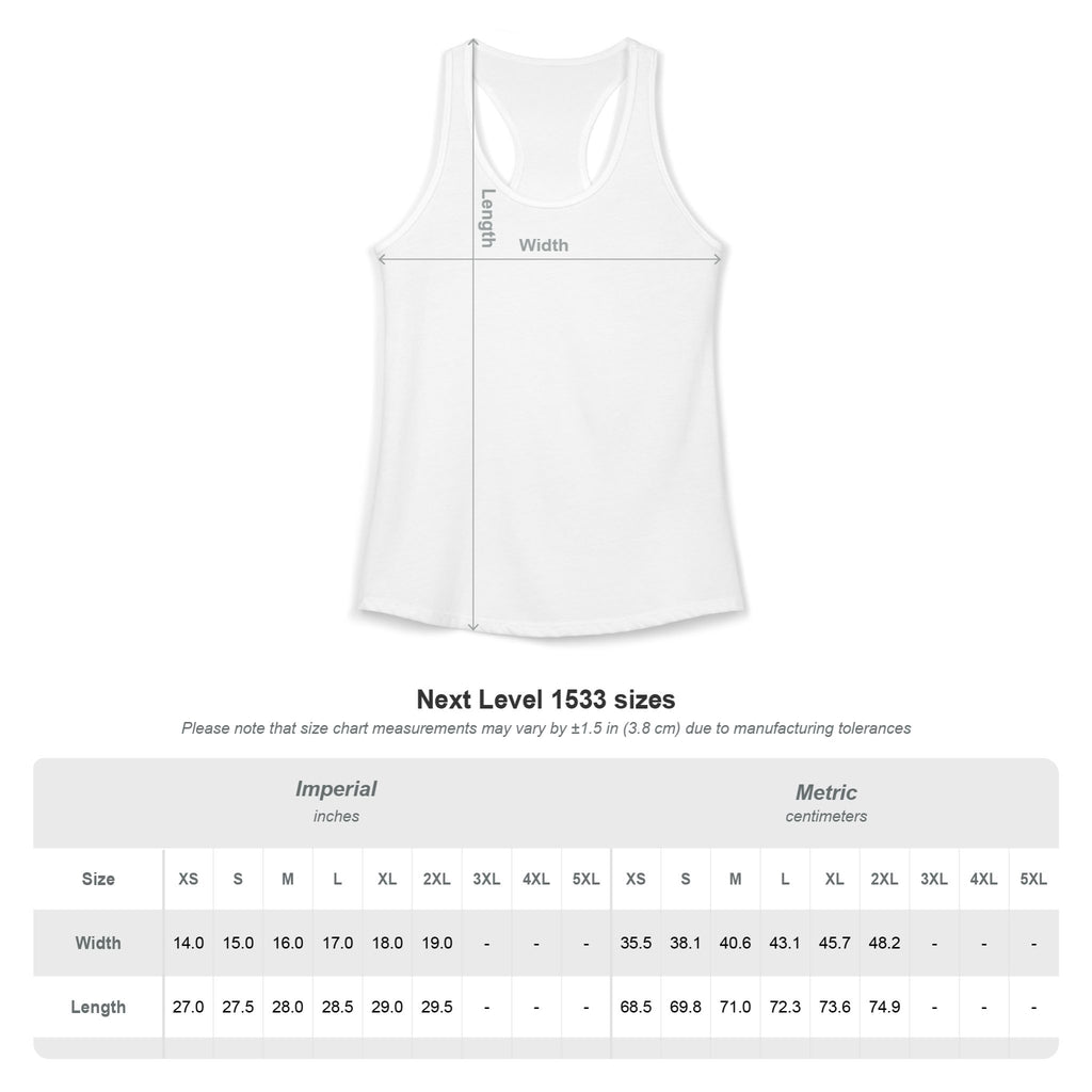 "Golden Goddess" Women's Ideal Racerback Tank