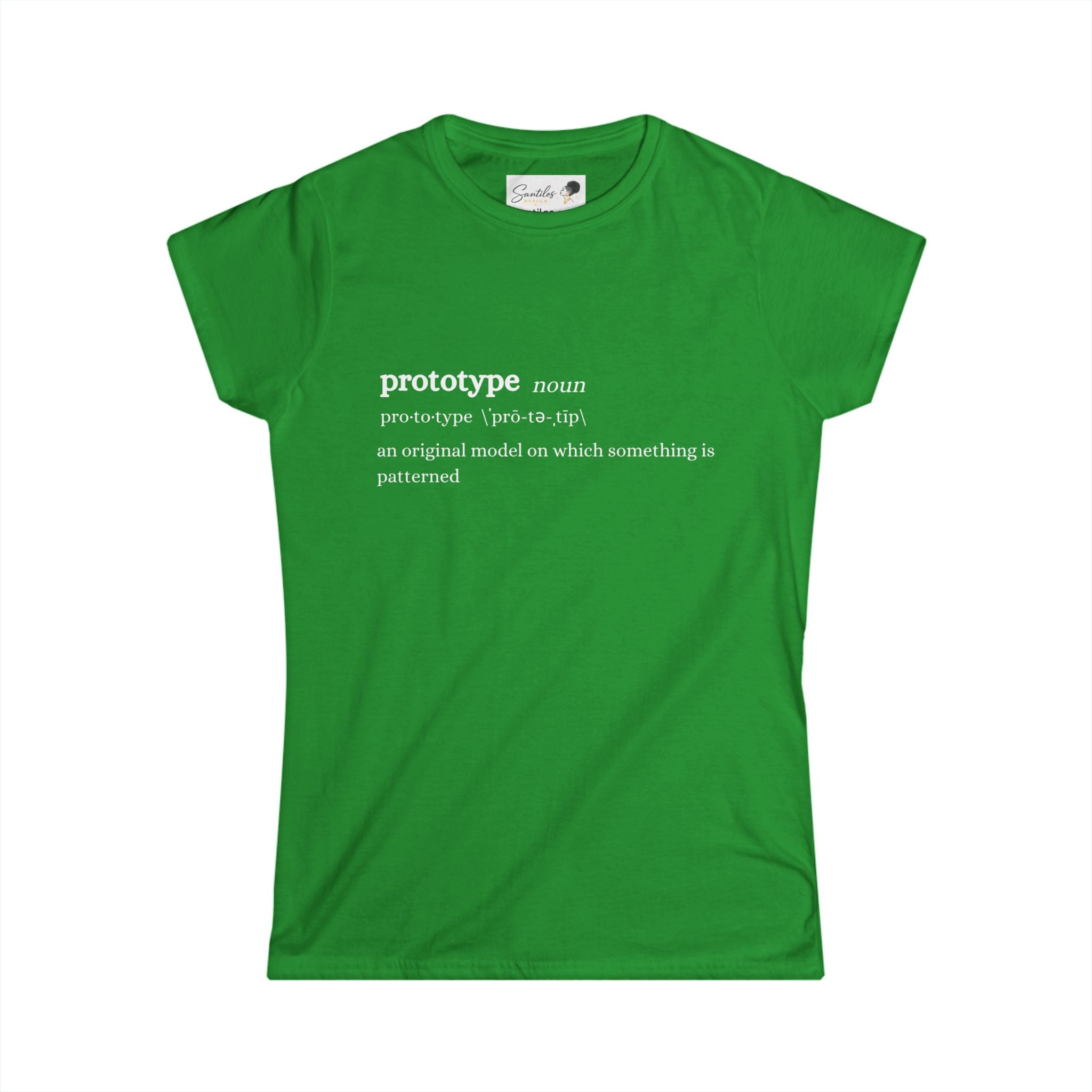 Prototype Definition - Women's Round Neck Graphic Tee