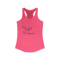 "Joyful Warrior" Women's Ideal Racerback Tank