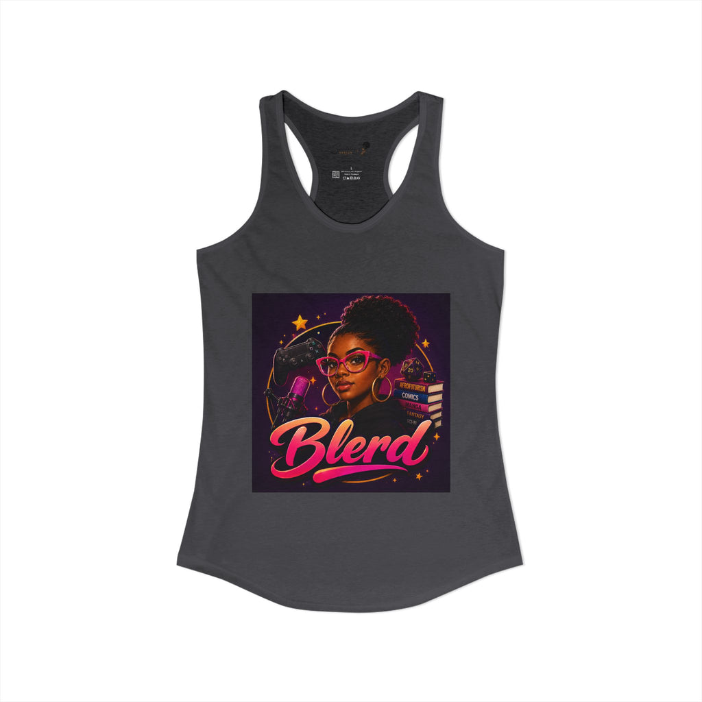 "Blerd" Women's Ideal Racerback Tank