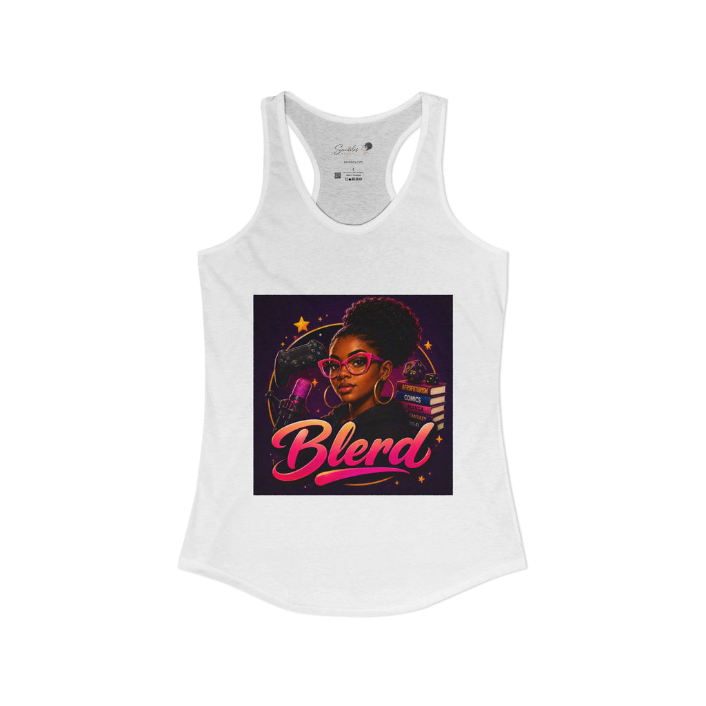 "Blerd" Women's Ideal Racerback Tank