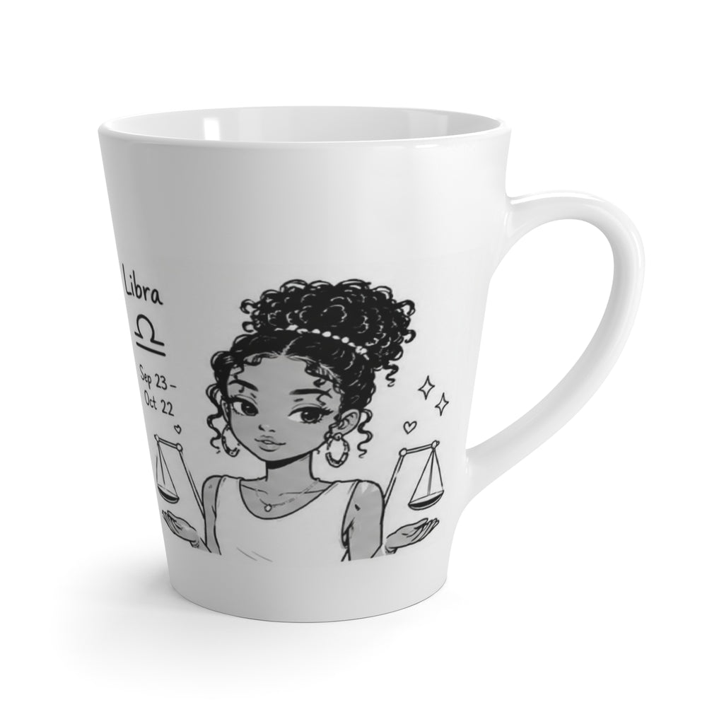 Libra Zodiac Latte Mug