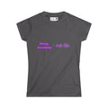 Women's Tee — "Strong Boundaries = Soft Life" Pastel Empowerment Shirt