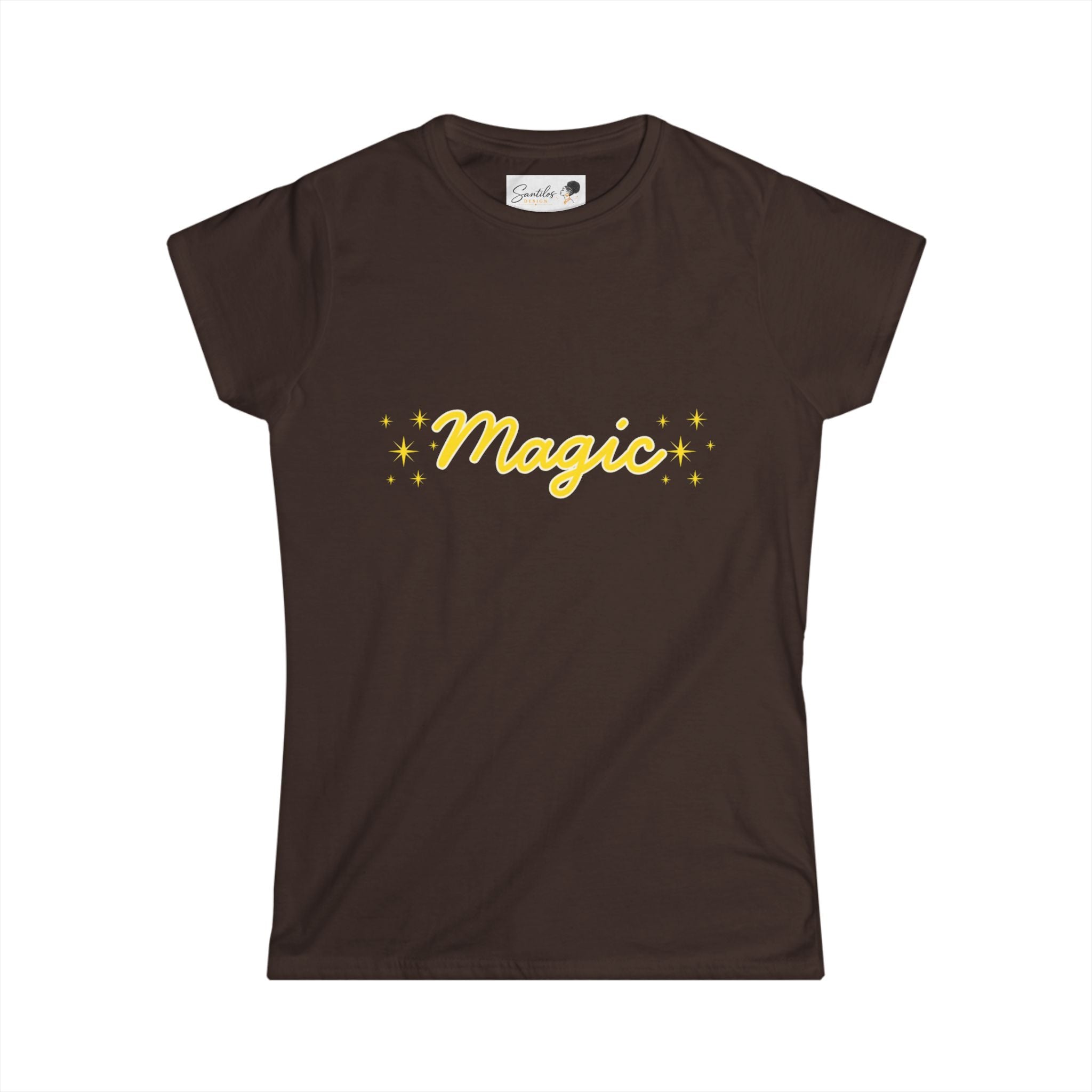 "Magic" — Women's Round Neck Graphic T-Shirt