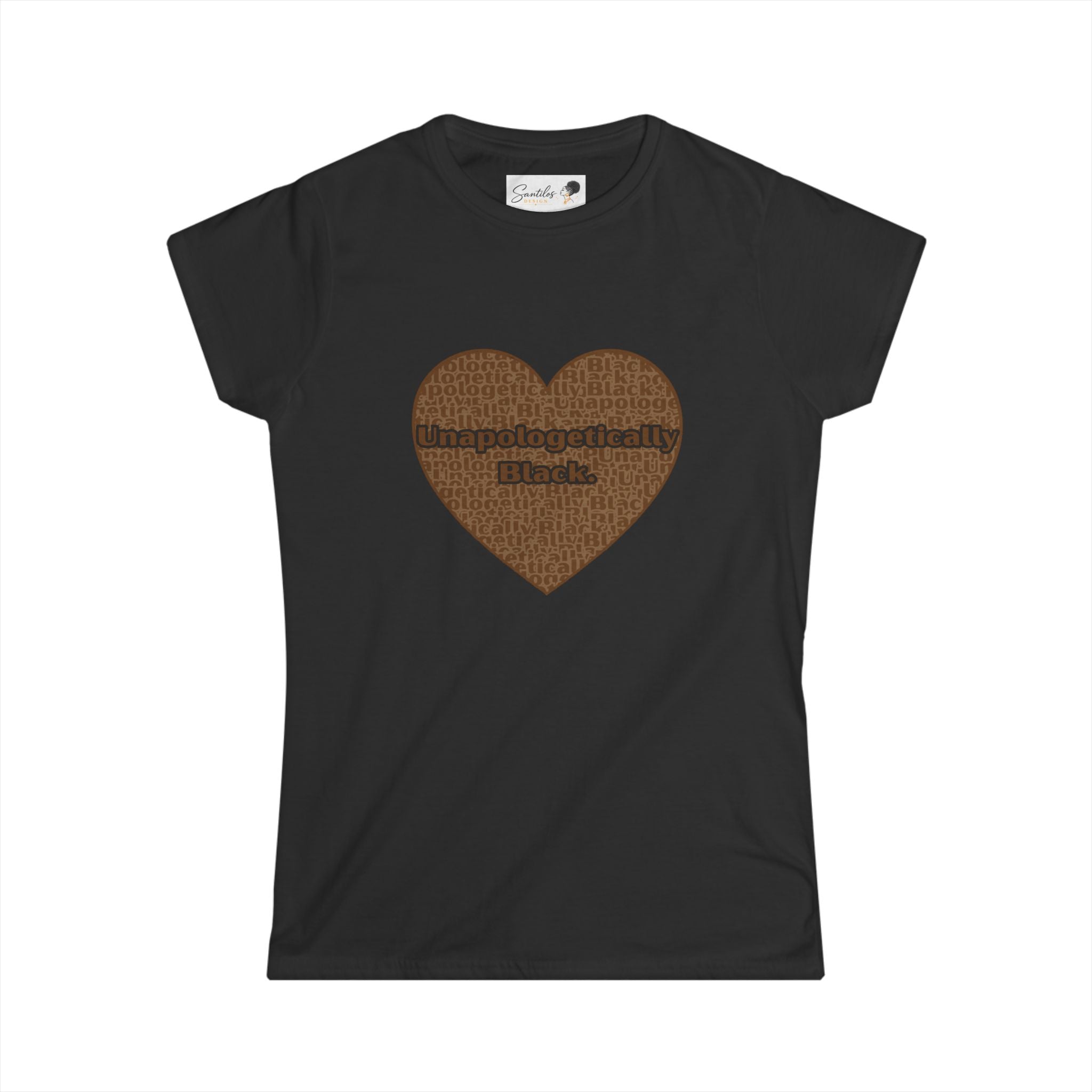 Unapogetically Black - Women's Empowerment Round Neck Tee