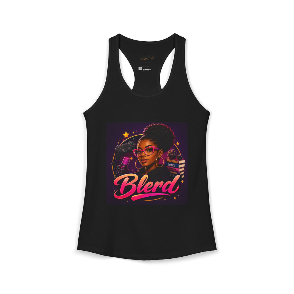 "Blerd" Women's Ideal Racerback Tank