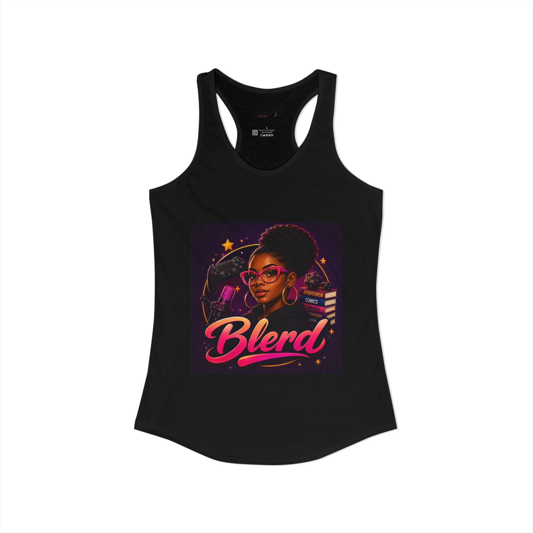"Blerd" Women's Ideal Racerback Tank
