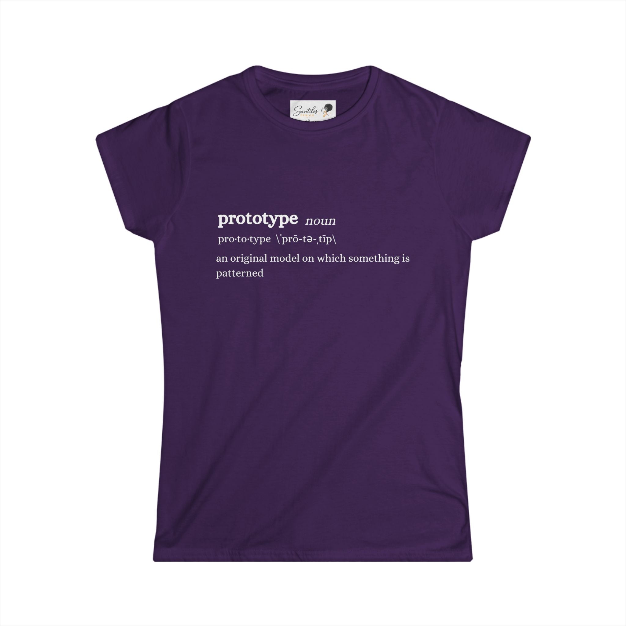 Prototype Definition - Women's Round Neck Graphic Tee