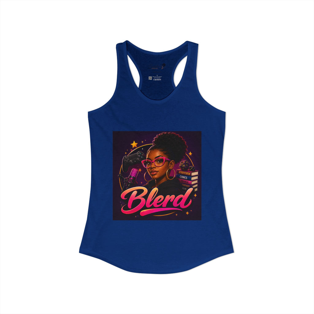 "Blerd" Women's Ideal Racerback Tank