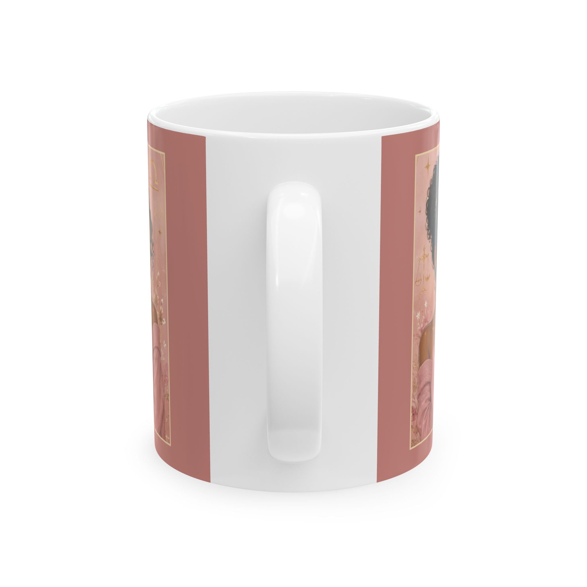 Libra Zodiac Sign Ceramic Mug — Coffee Mug (11oz)