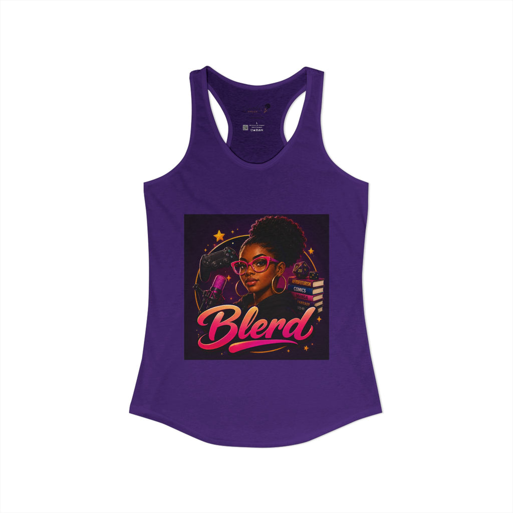 "Blerd" Women's Ideal Racerback Tank
