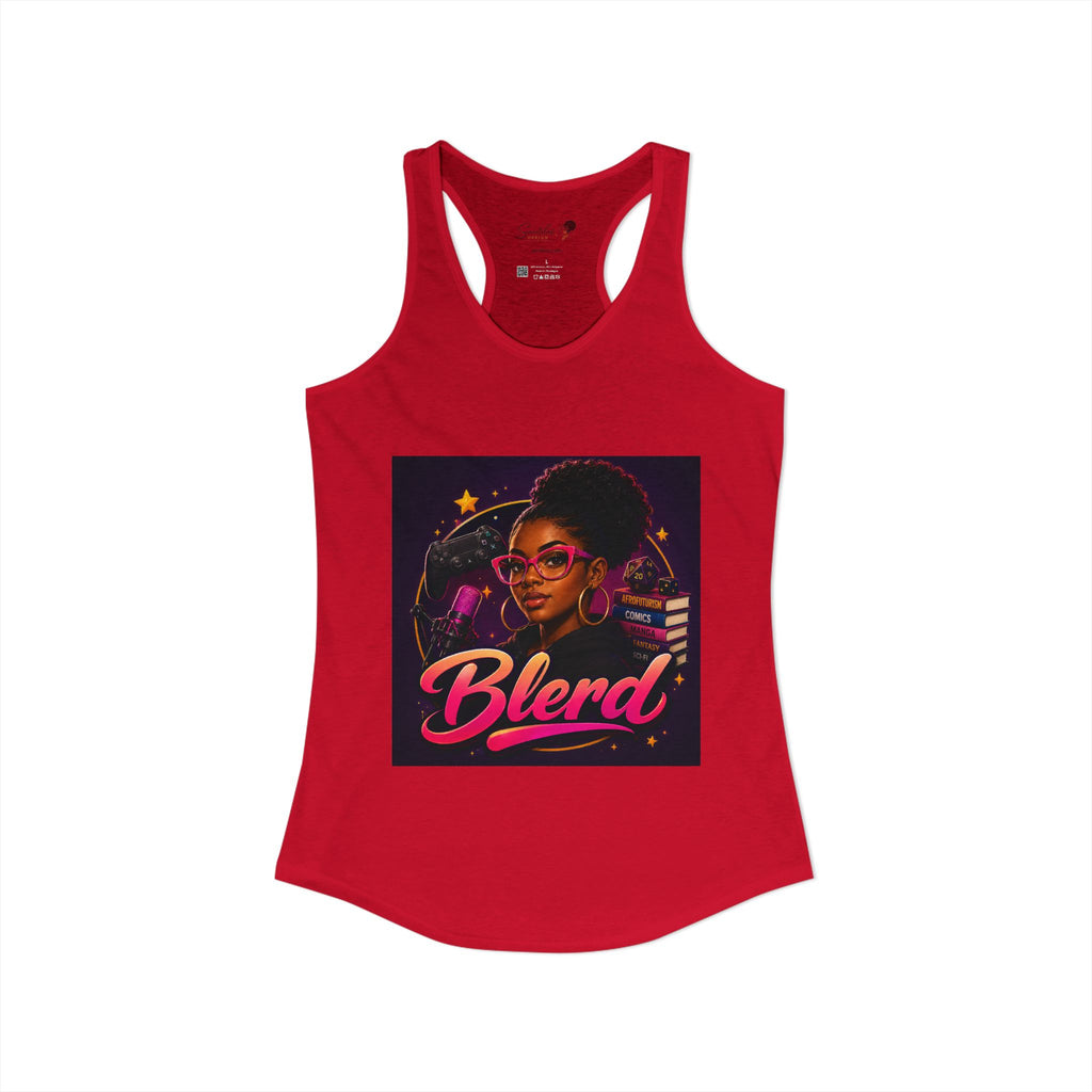 "Blerd" Women's Ideal Racerback Tank